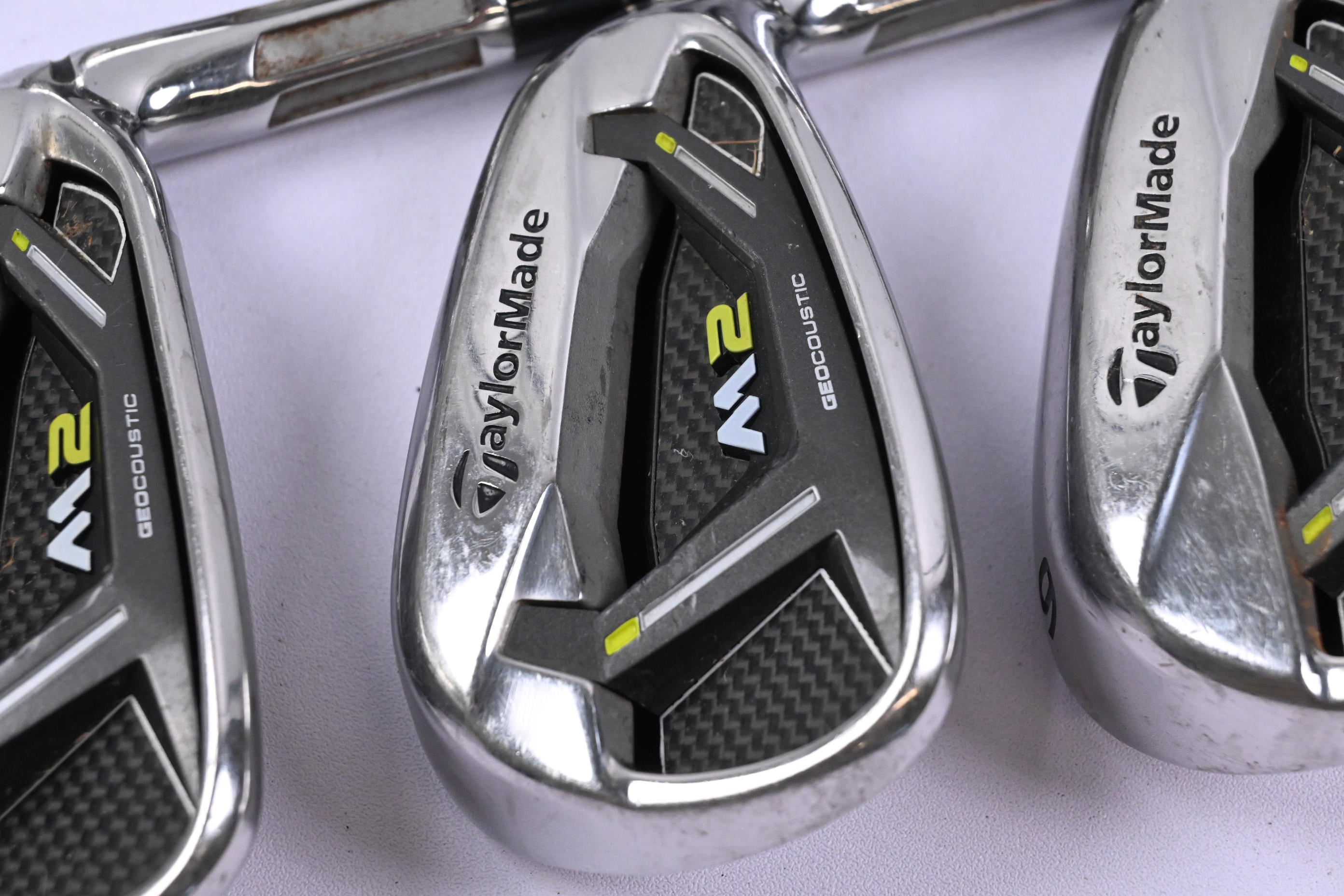 Taylormade M2 2017 Irons / 4-PW / Regular Flex REAX Steel 88 Shafts