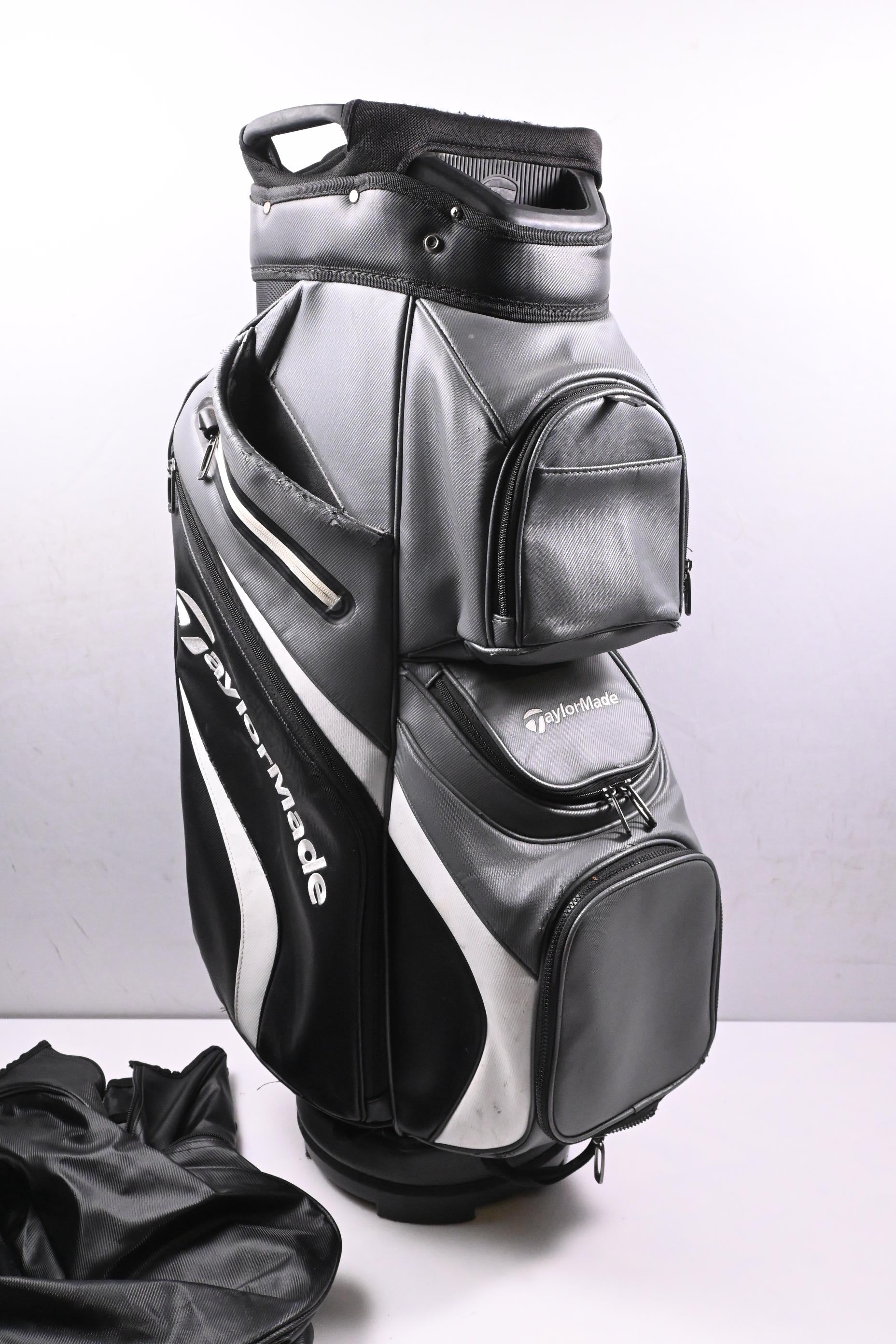 Taylormade Cart Bag / 14-Way Divider / Black, Grey