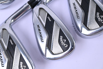 Callaway Mavrik Pro Irons / 4-PW / Stiff Flex Elevate VSS Pro 105  Shafts