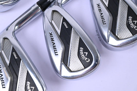 Callaway Mavrik Pro Irons / 4-PW / Stiff Flex Elevate VSS Pro 105  Shafts