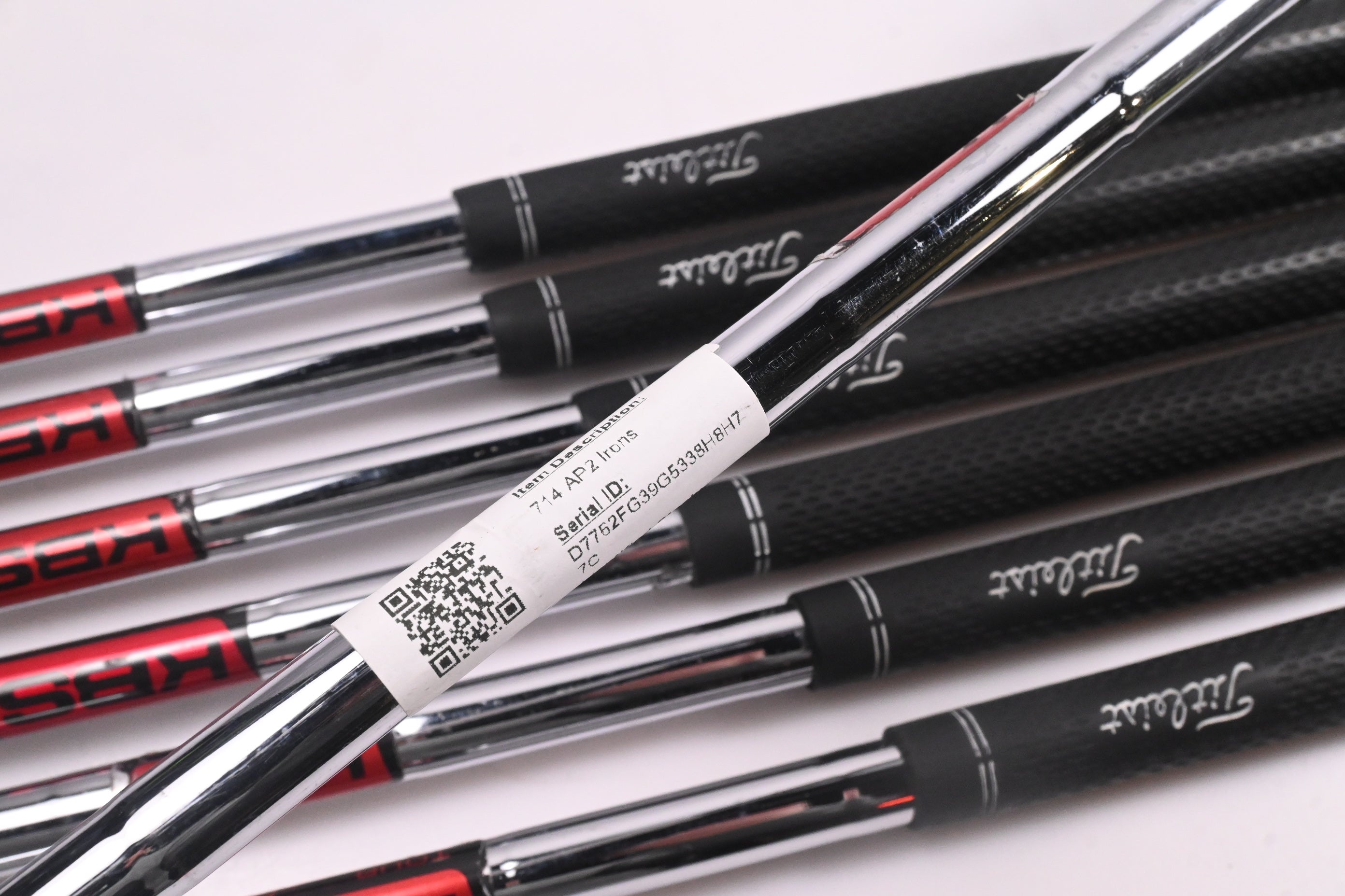 Titleist 714 AP2 Irons / 4-PW / Stiff Flex KBS Tour Shafts