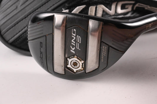 Cobra King F8 #3 Hybrid / 19 Degree / Stiff Flex Aldila Rogue Pro 75 Shaft