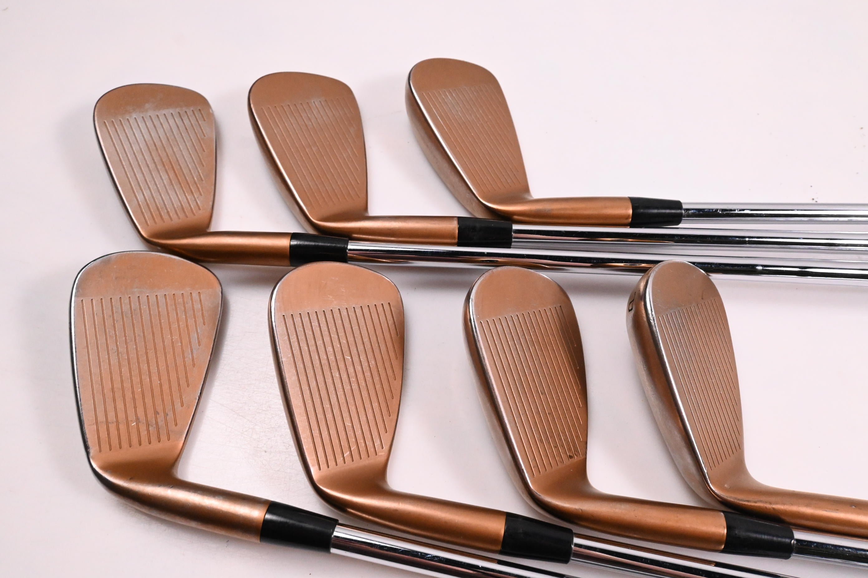 Cobra King Forged Tec Copper Irons / 4-PW / Stiff Flex KBS $-Taper Lite Shafts