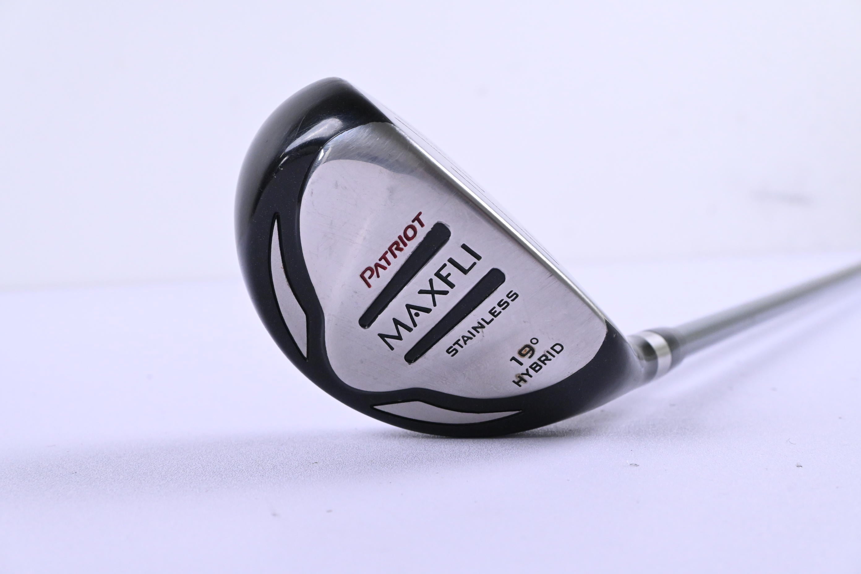 Maxfli Patriot Stainless #3 Hybrid / 19 Degree / Regular Flex Maxfli 75 Shaft