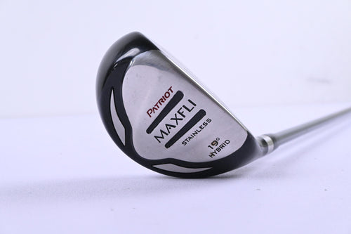 Maxfli Patriot Stainless #3 Hybrid / 19 Degree / Regular Flex Maxfli 75 Shaft