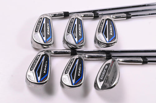 Cobra King F8 One Length Irons / 6-PW+GW / Regular Flex Cobra Shafts