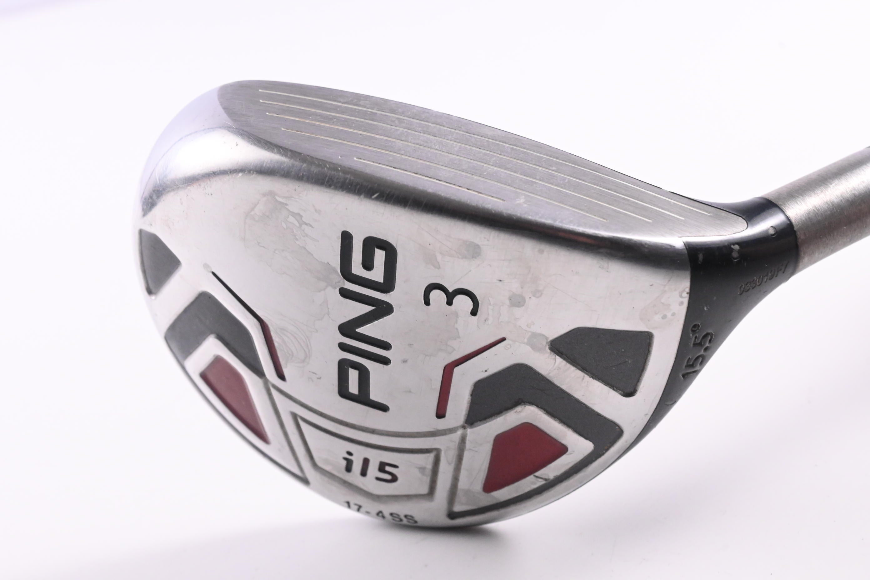 Ping i15 #3 Wood / 15.5 Degree / Tour Stiff Flex UST Axivcore Proforce 79 Shaft