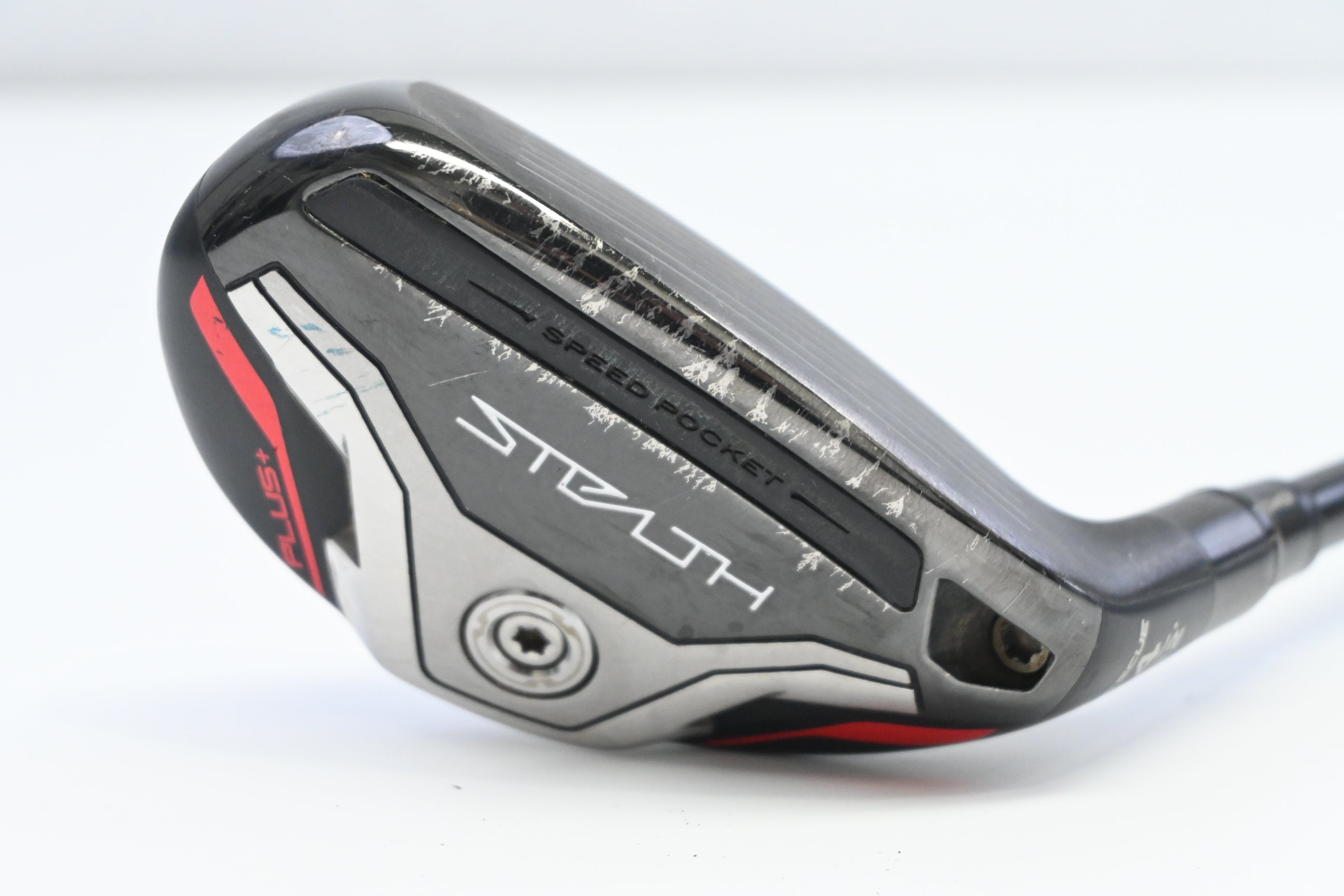Taylormade Stealth Plus #4 Hybrid / 22 Degree / Regular Flex Smoke Red RDX 70