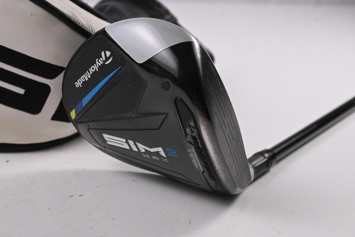 Taylormade SIM2 Max 3HL Wood / 16.5 Degree / Stiff Flex HZRDUS Smoke Blue RDX 70