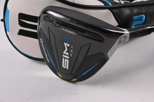 Taylormade SIM2 Max 3HL Wood / 16.5 Degree / Stiff Flex HZRDUS Smoke Blue RDX 70
