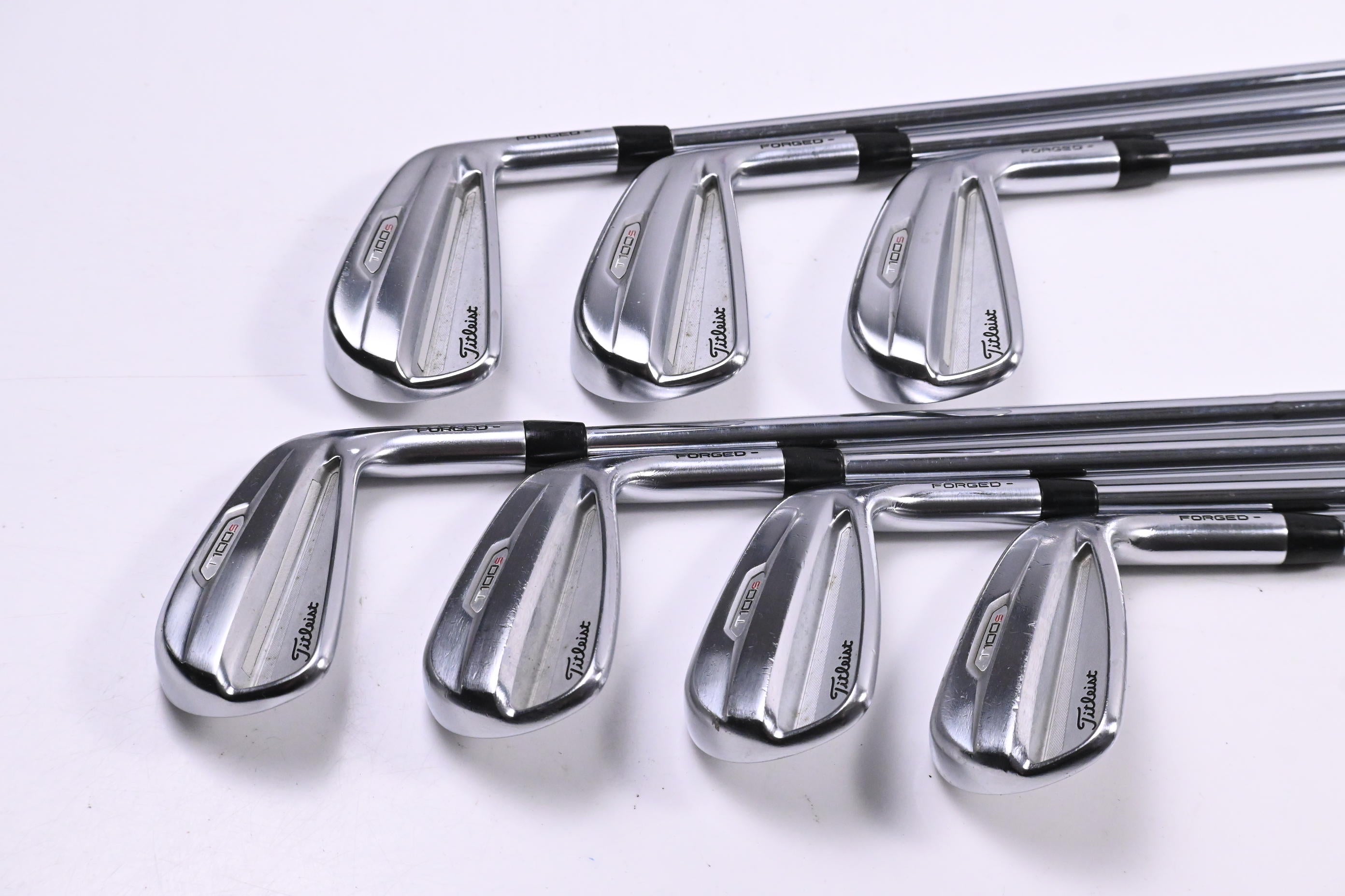 Titleist T100.S 2021 Irons / 4-PW / Stiff Flex AMT Tour White S300 Shafts