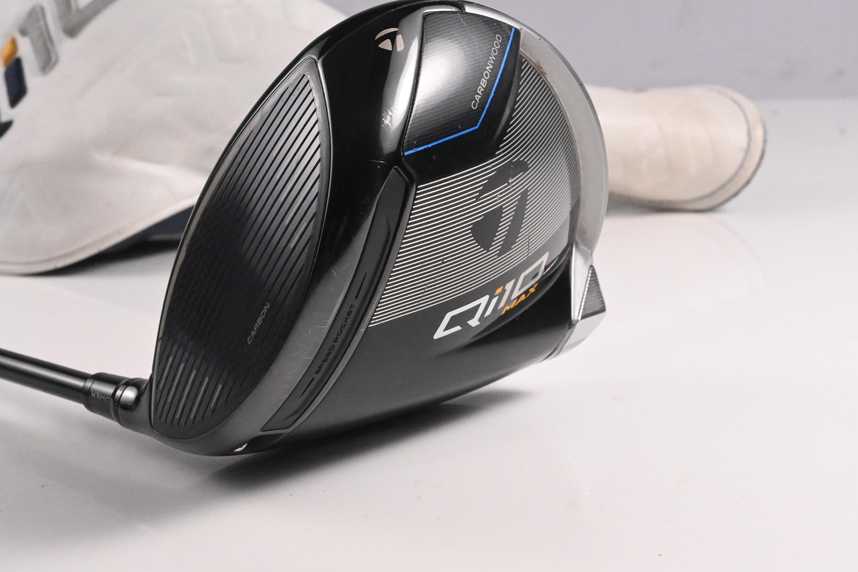 Left Hand Taylormade Qi10 Driver / 10.5 Degree / Regular Flex Ventus Blue TR 5