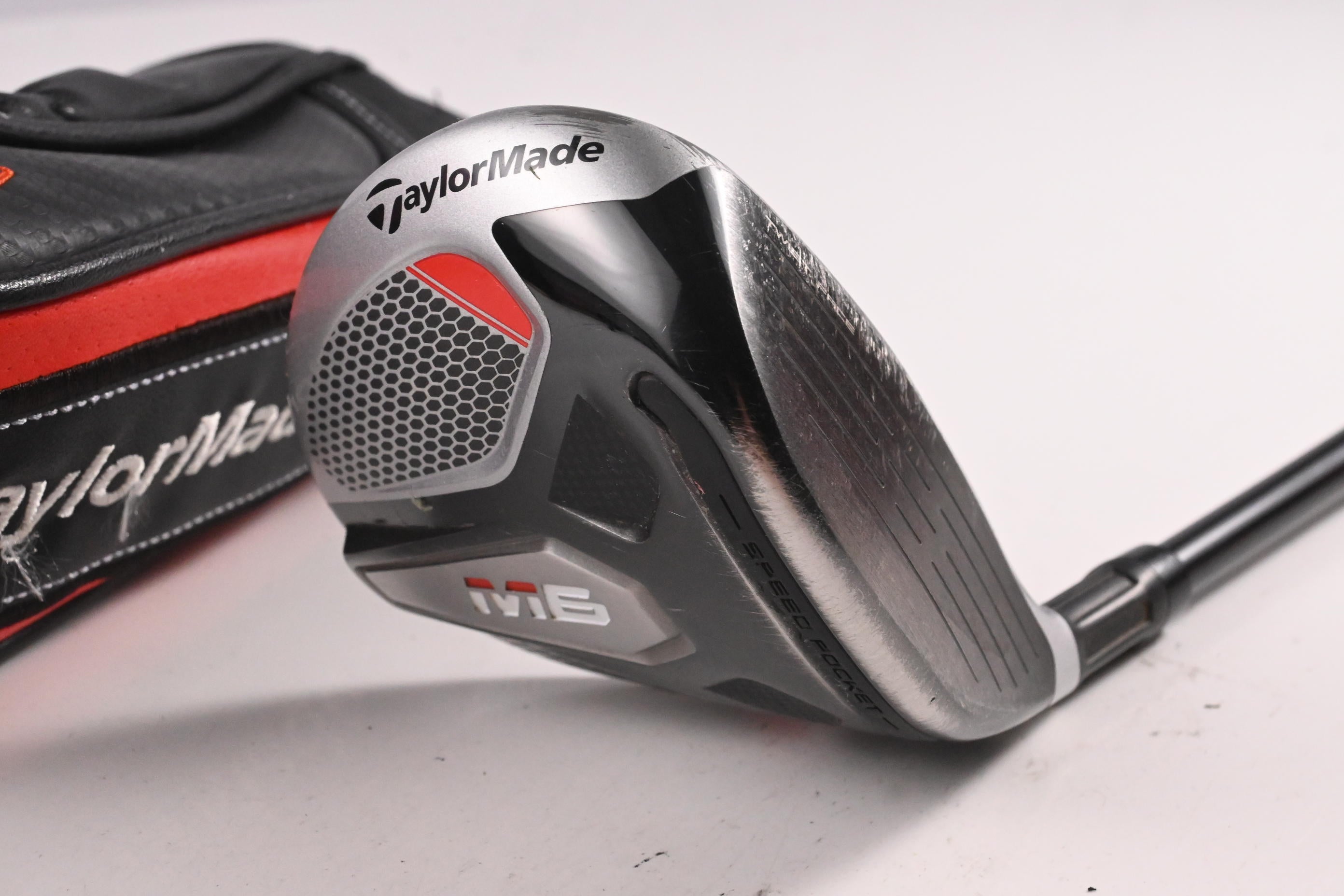 Taylormade M6 #5 Wood / 18 Degree / Stiff Flex Fujikura Atmos Orange 6 Shaft