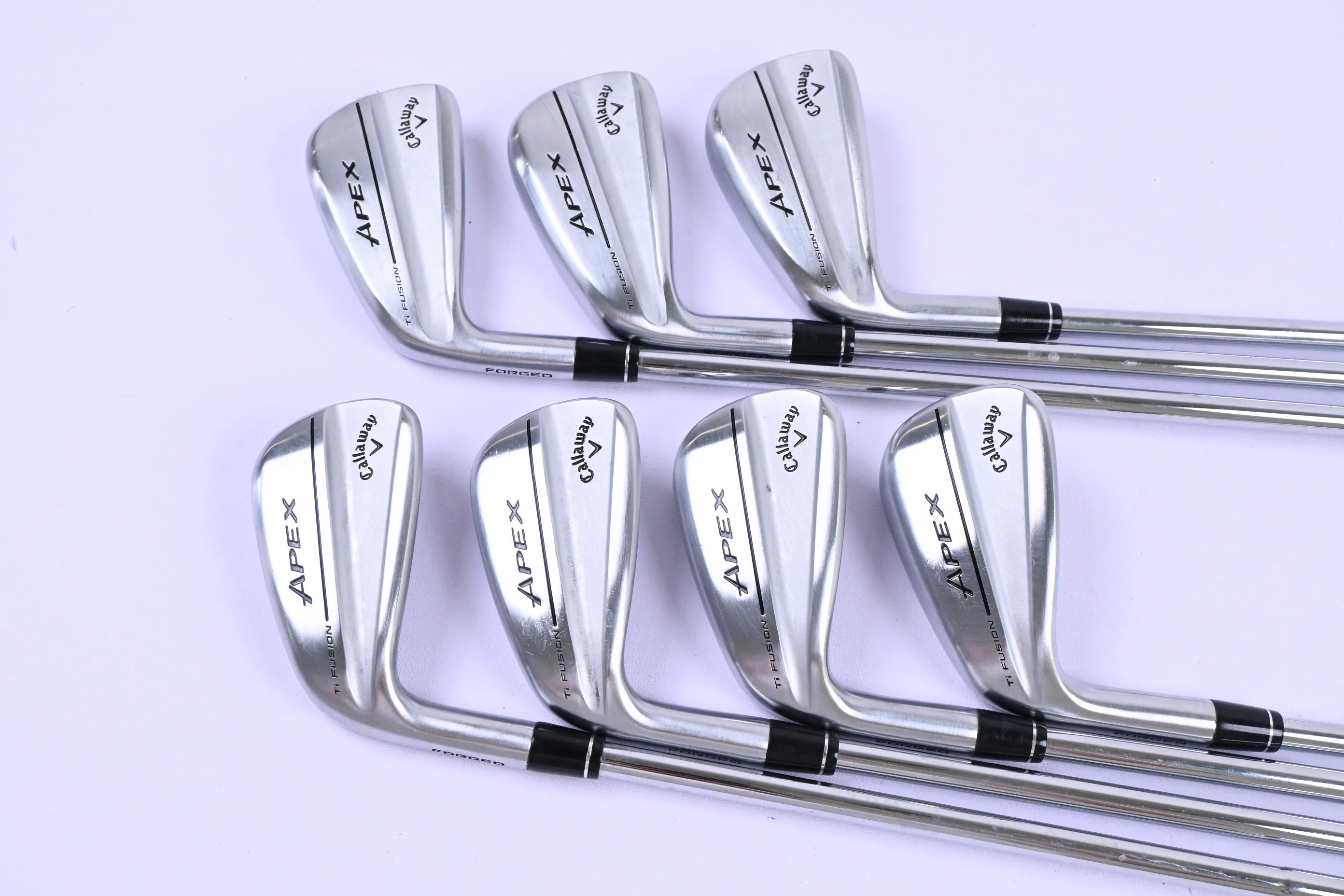 Callaway Apex Ti Fusion 250 Irons / 5-PW+GW / Regular Flex Dynamic Gold R300