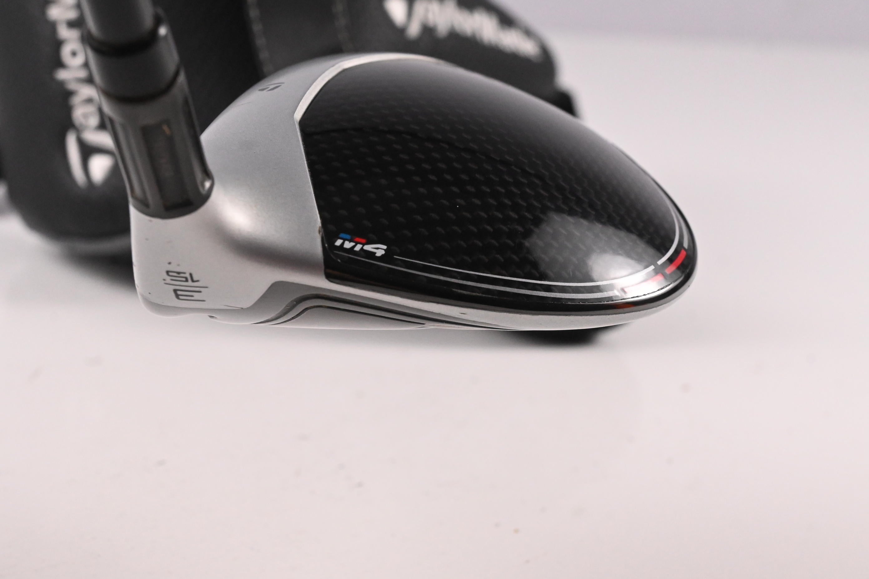 Taylormade M4 #3 Wood / 15 Degree / Regular Flex Fujikura Atmos Red 5 Shaft