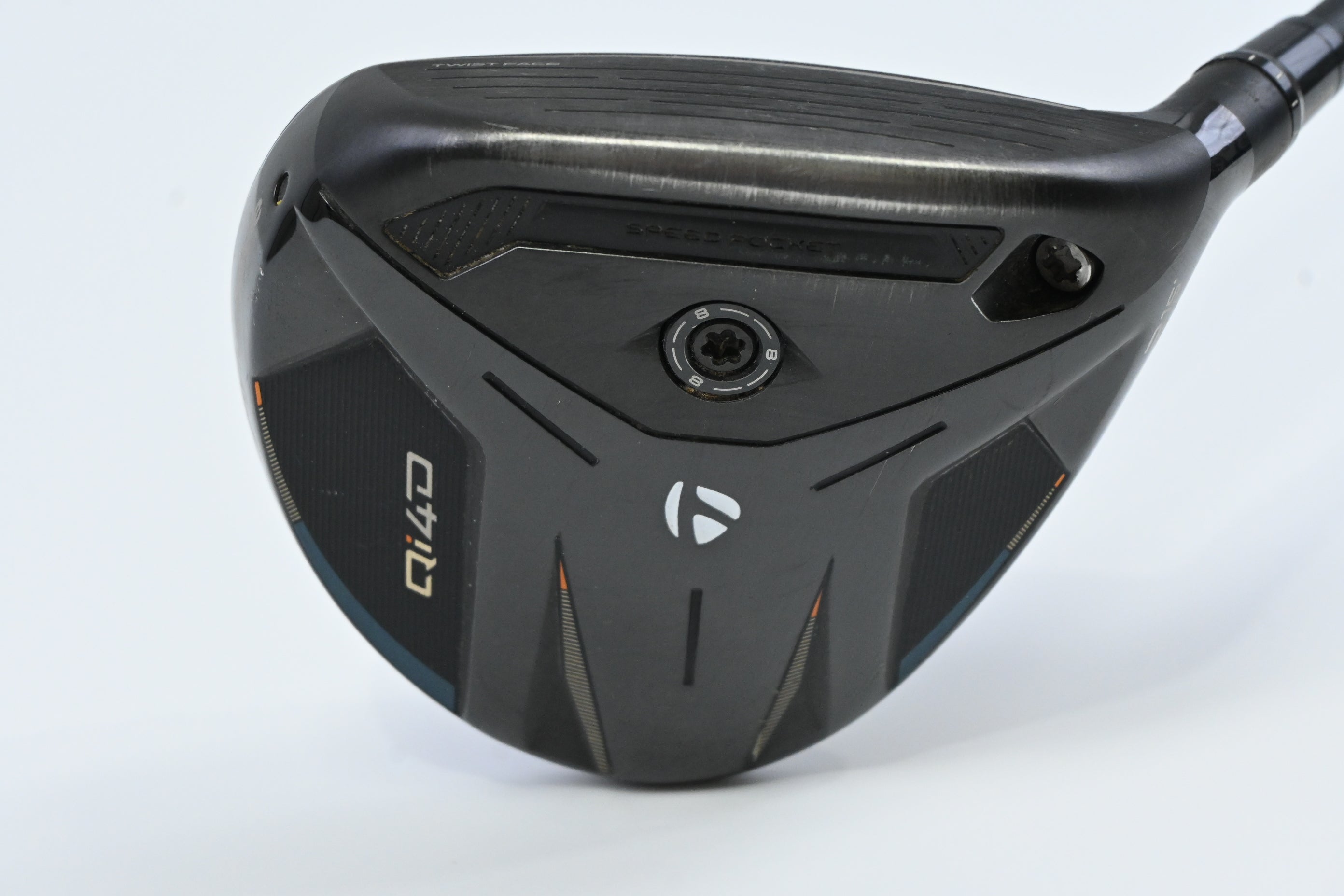 Taylormade Qi4D #3 Wood / 15 Degree / X-Flex Taylormade Reax White 75 Shaft