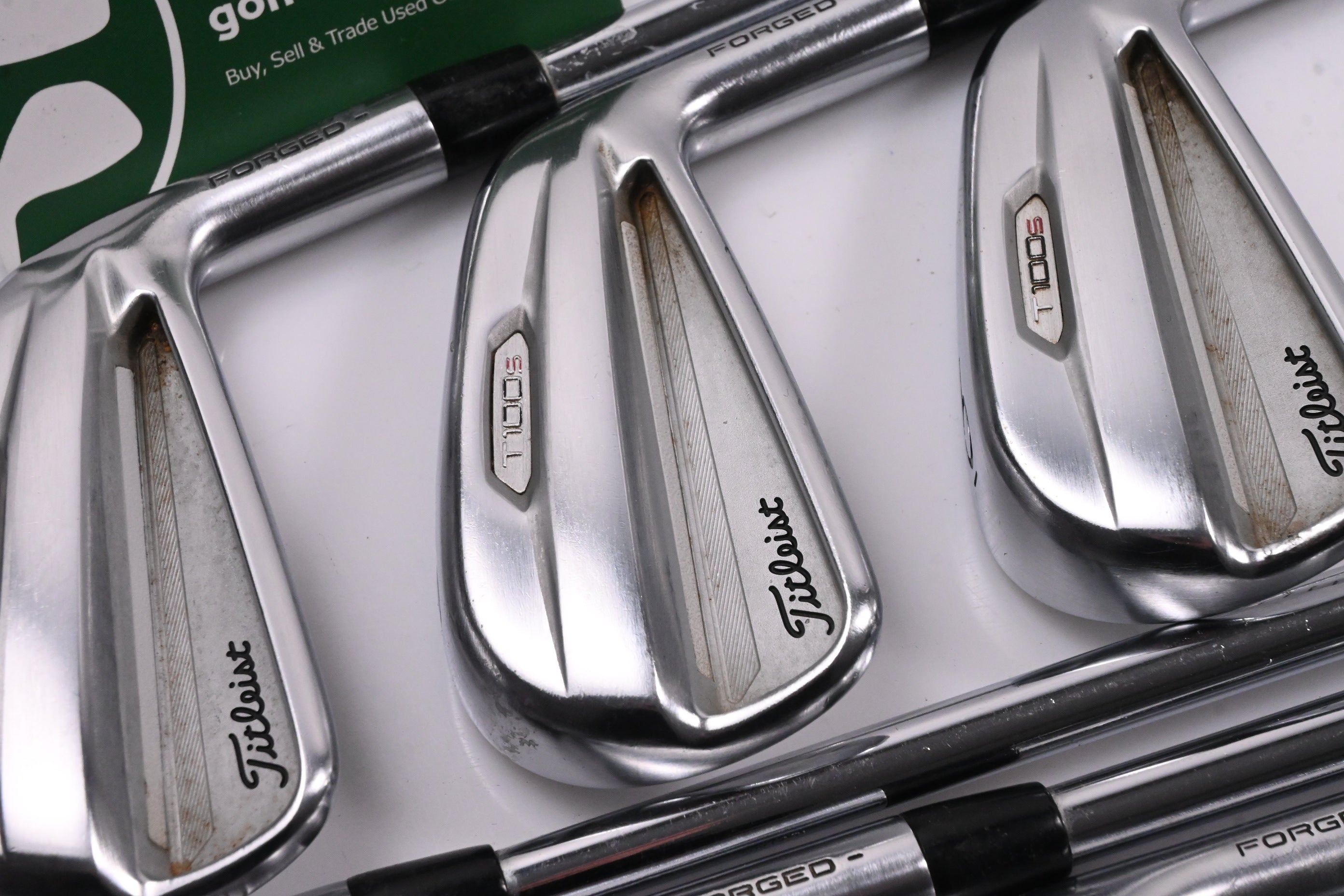 Titleist T100.S 2021 Irons / 4-PW / Stiff Flex Project X Precision Shafts