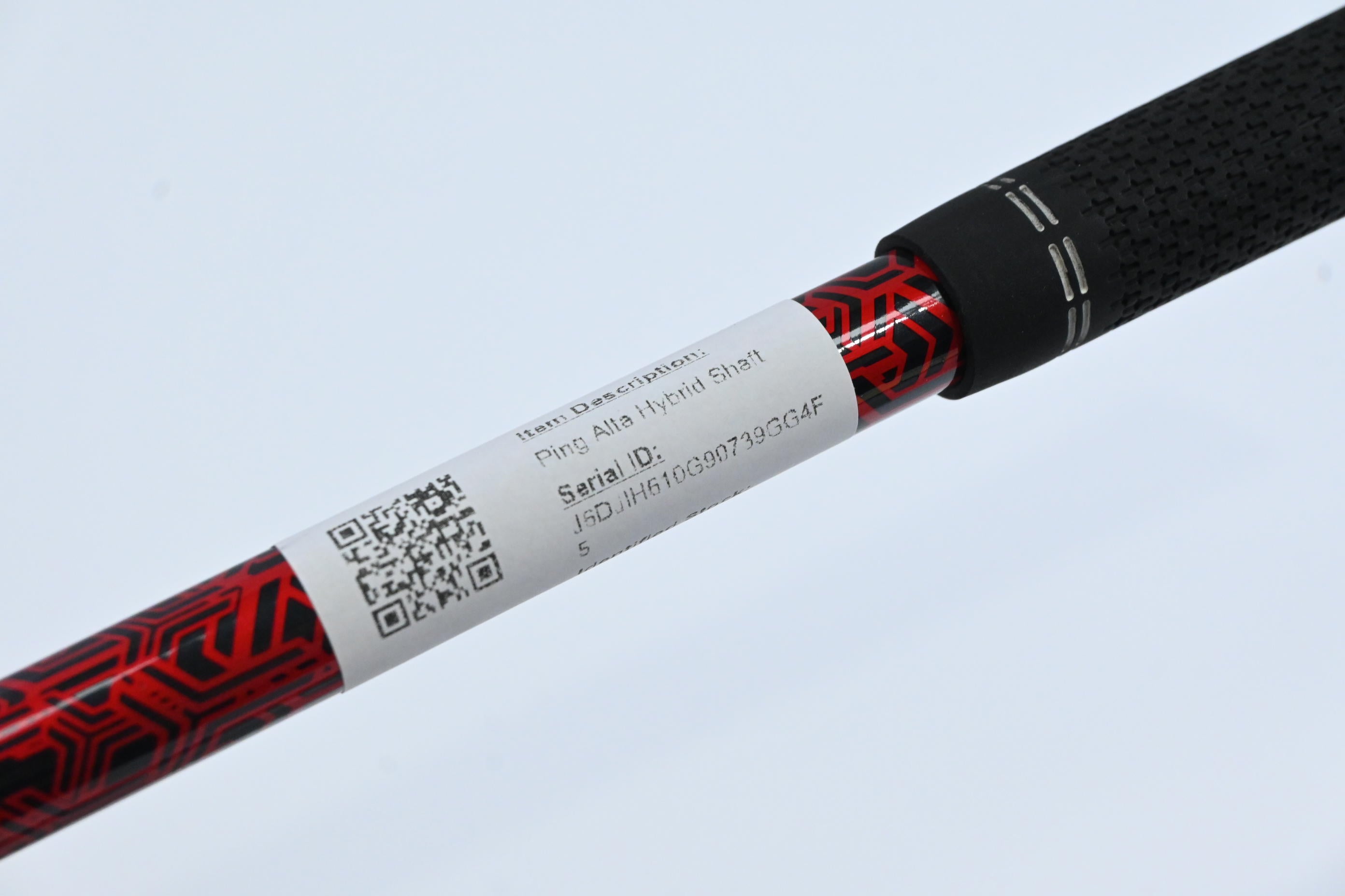 Ping Alta CB Red 70 #6 Hybrid Shaft / Senior Flex / Ping 3rd Gen
