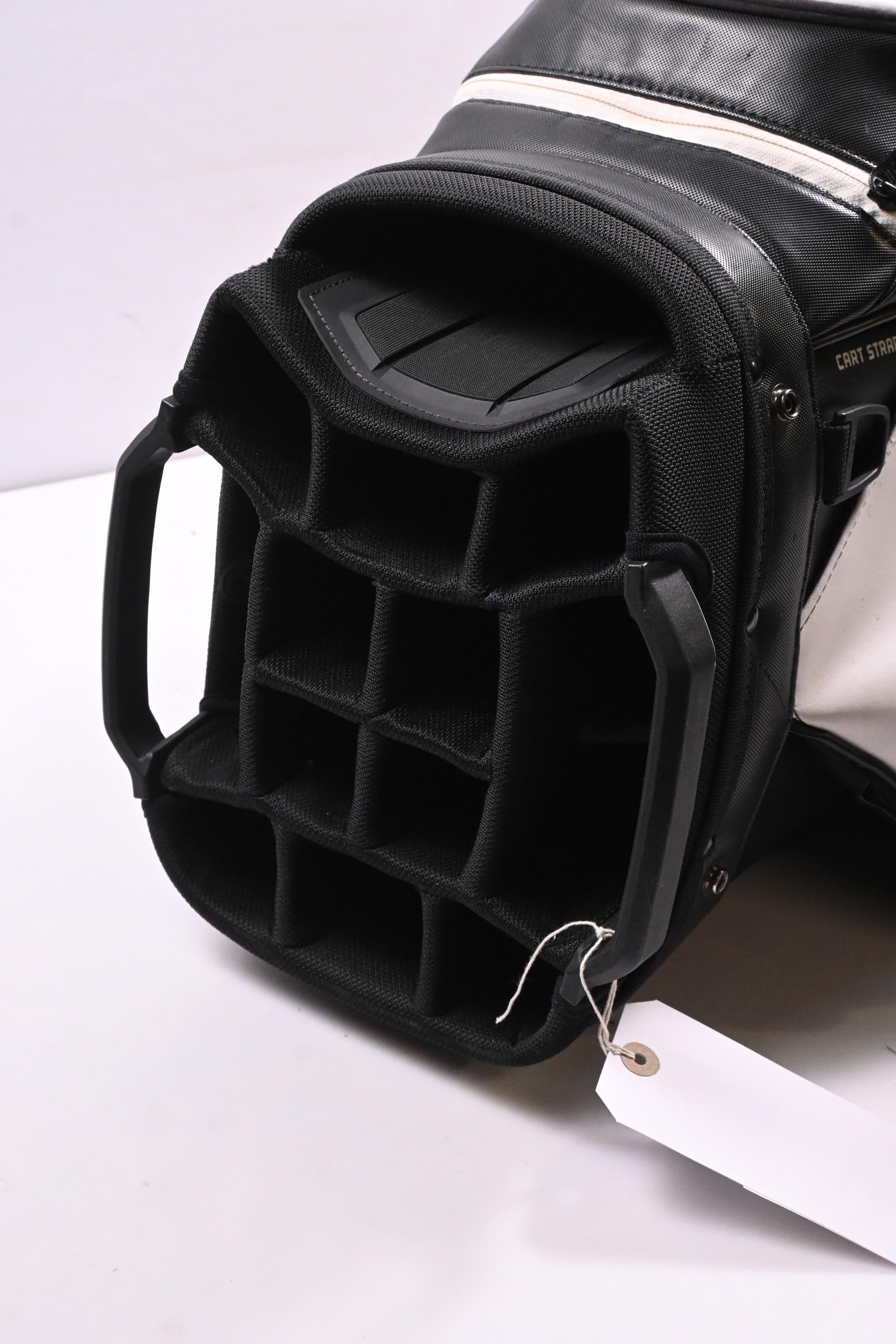 Ping DLX Cart Bag / 15-Way Divider / Black, White