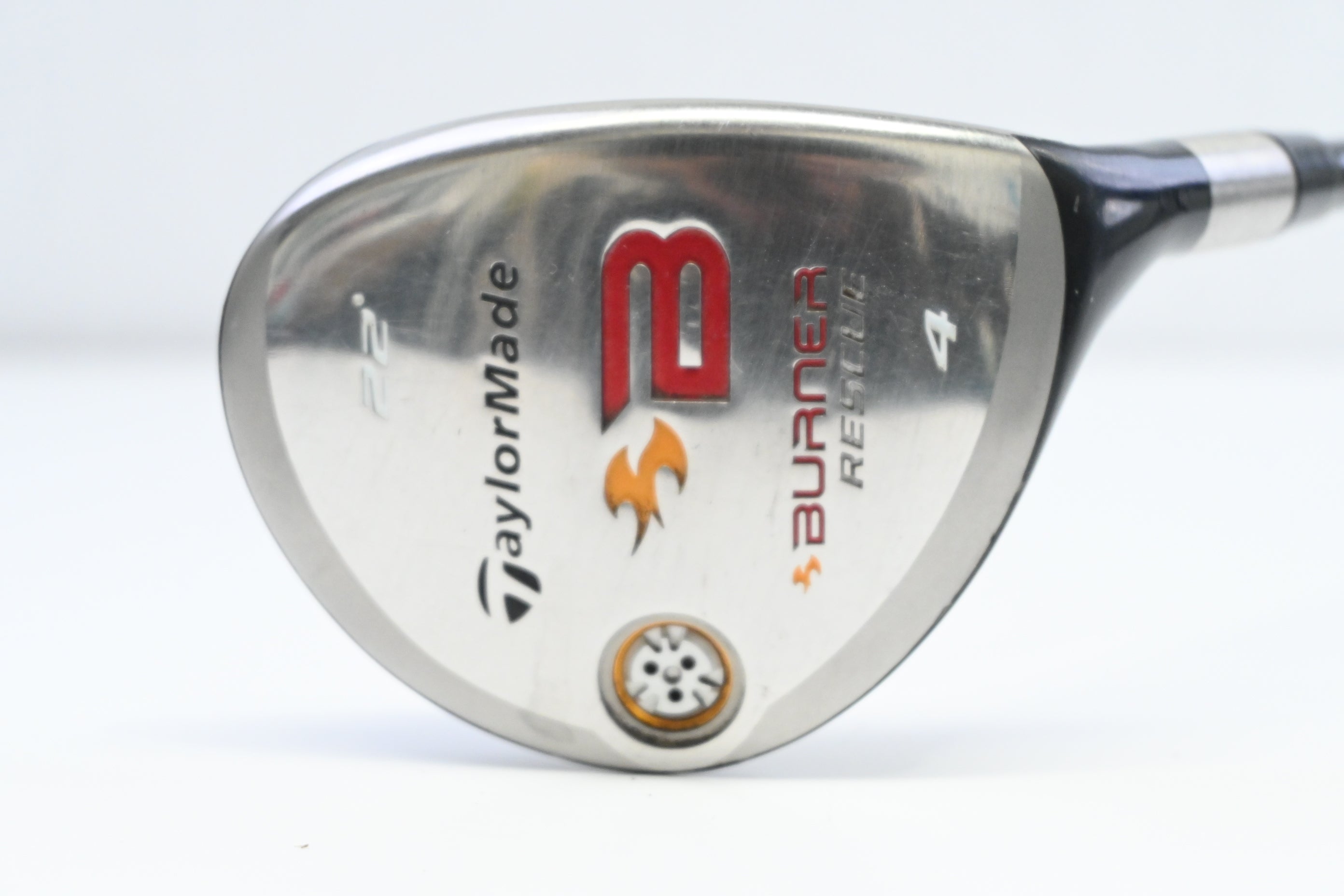 Taylormade Burner 2008 #4 Hybrid / 22 Degree / Stiff Flex Taylormade Reax 60