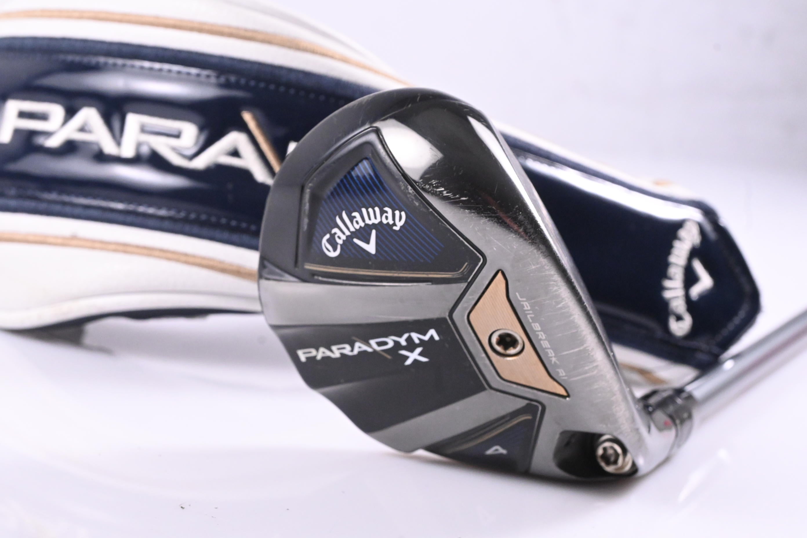 Callaway Paradym X #4 Hybrid / 21 Degree / Regular Flex HZRDUS Silver 65 Shaft