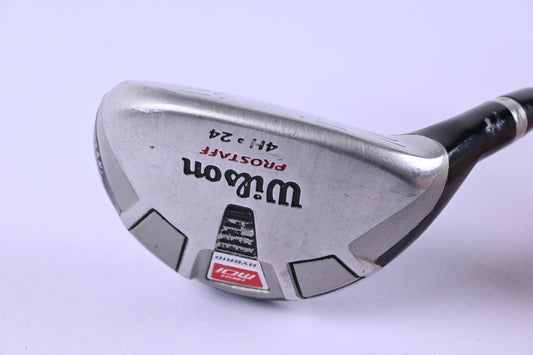Wilson Staff Fybrid RS #4 Hybrid / 24 Degree / Senior Flex Max Distance Shaft