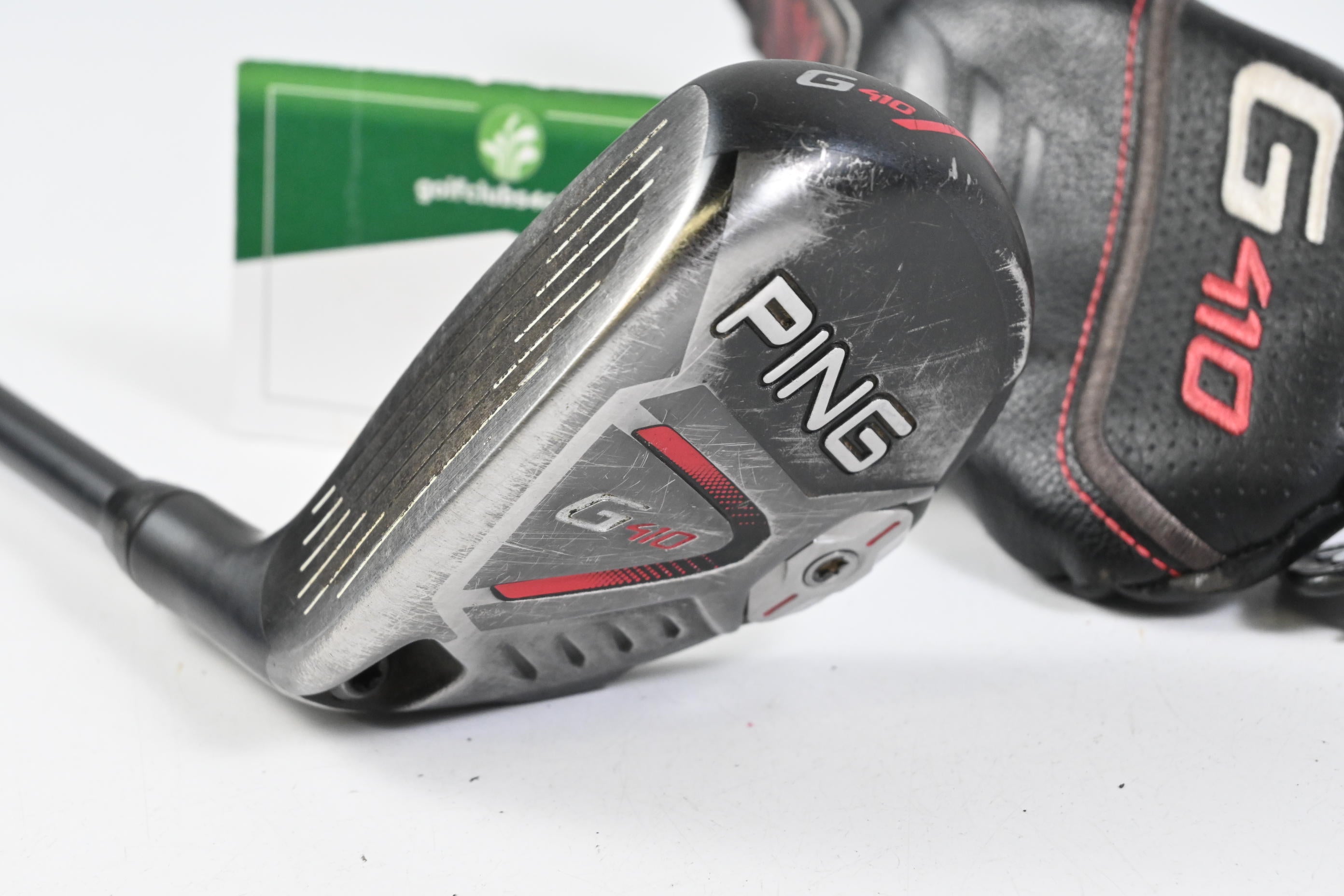 Left Hand Ping G410 #4 Hybrid / 22 Degree / Stiff Flex Ping Alta CB Red 70 Shaft