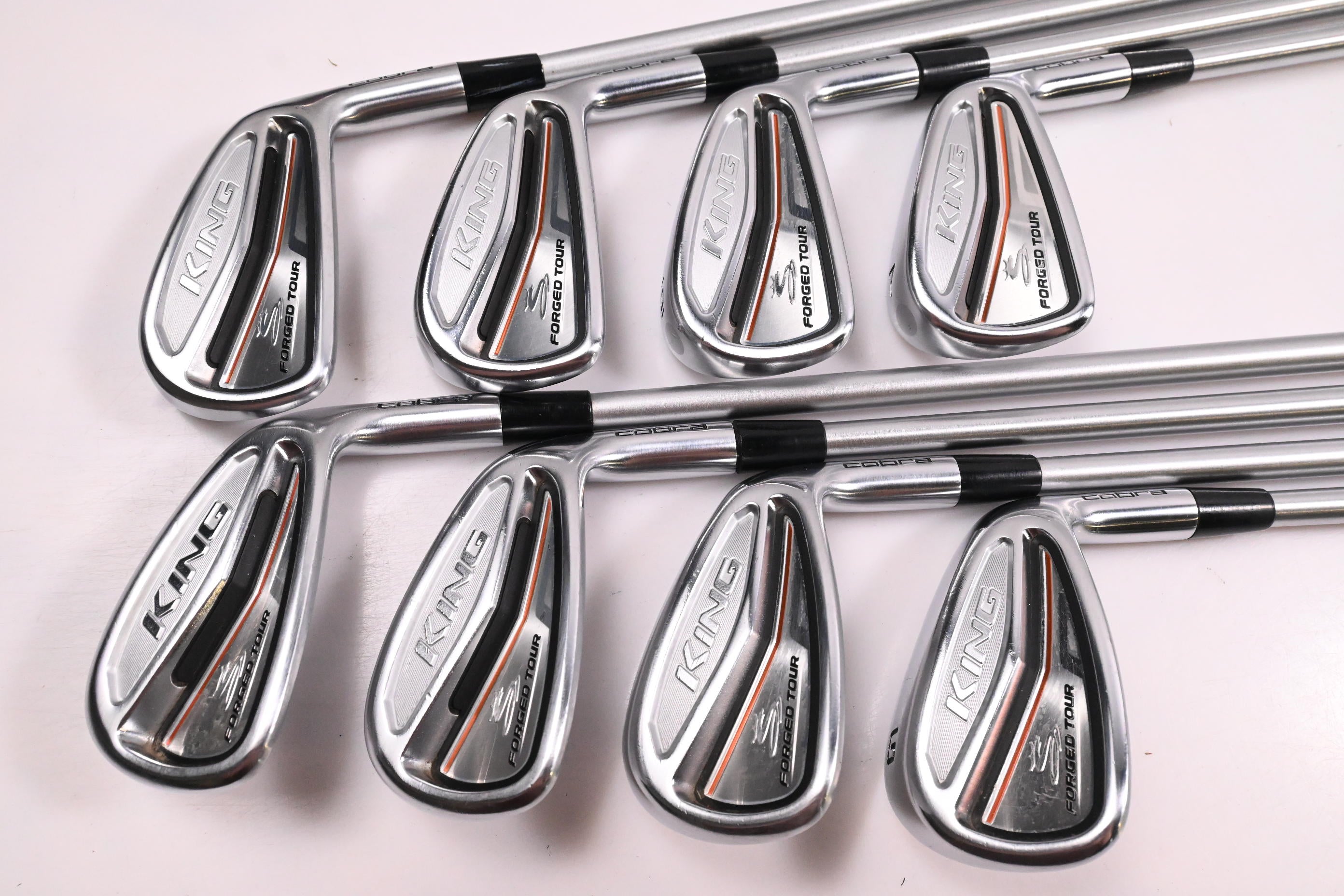 Cobra King Forged Tour Irons / 4-PW+GW / Regular Flex KBS Tour C-Taper Lite 105