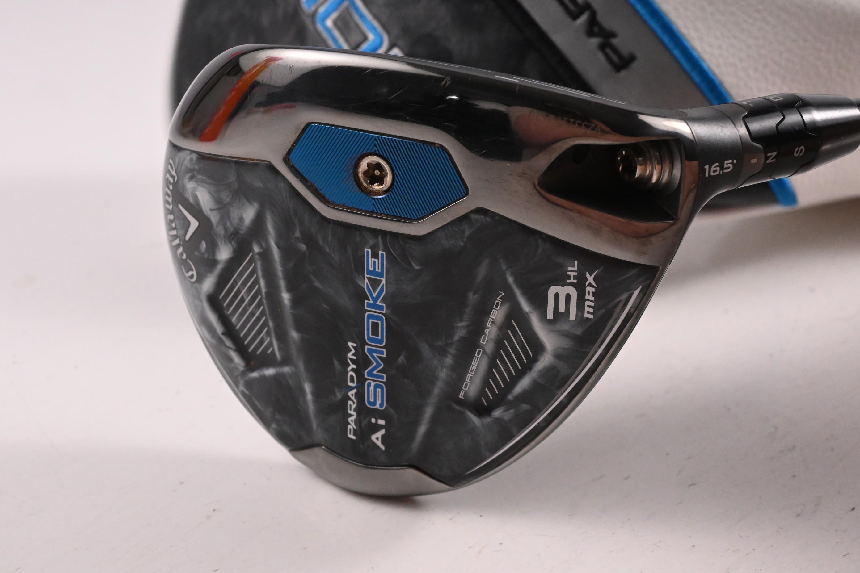 Callaway Paradym Ai Smoke Max #3 Wood / 16.5 Degree / Stiff Flex Denali Black 70