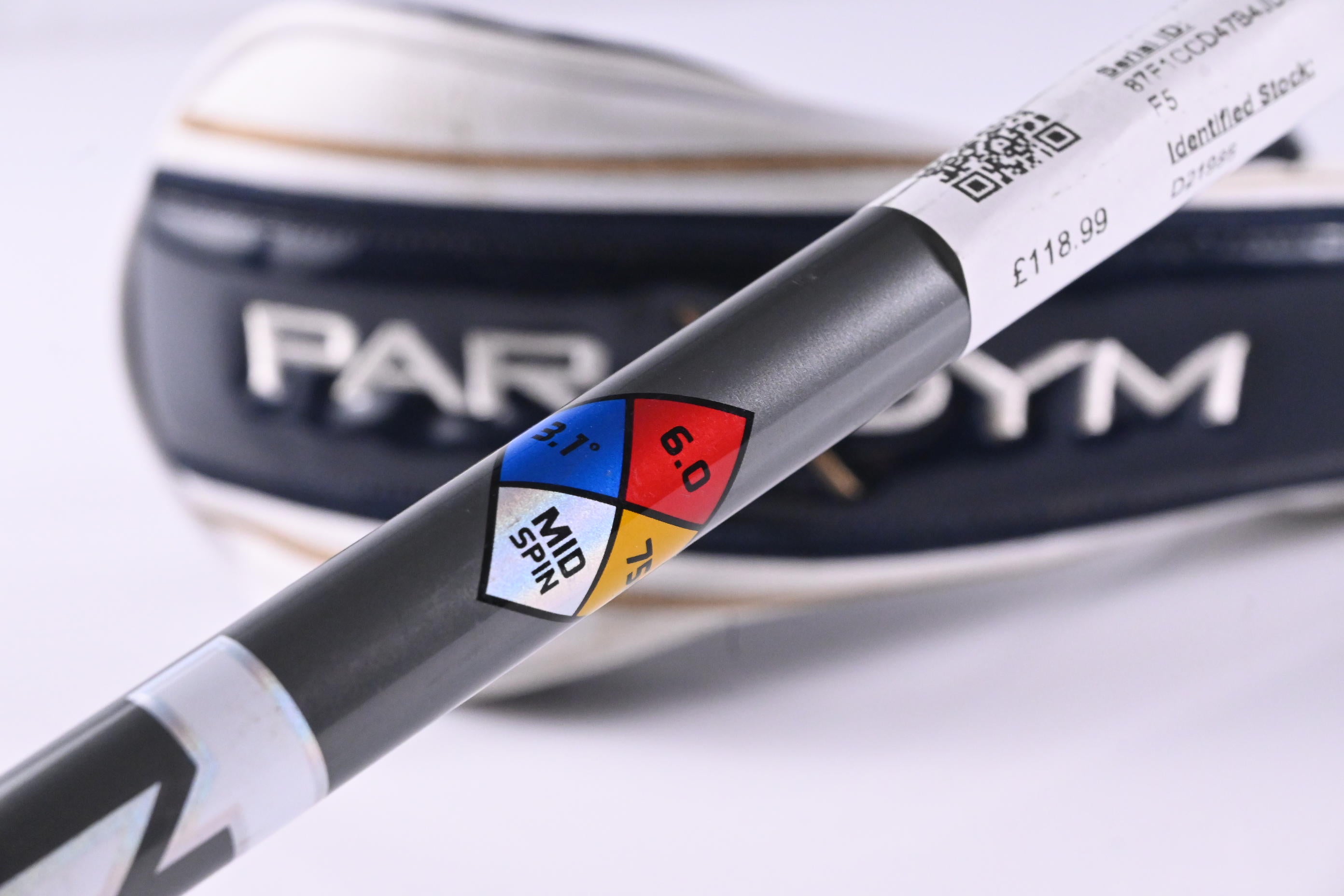 Callaway Paradym #3 Hybrid / 18 Degree / Stiff Flex HZRDUS Silver 75 Shaft