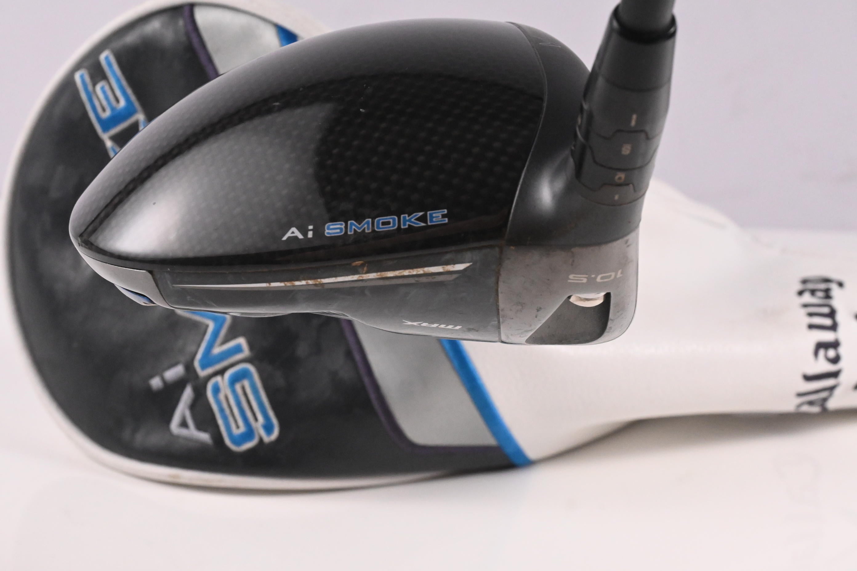 Left Hand Callaway Paradym Ai Smoke Max Driver / 10.5 Degree / Regular Flex