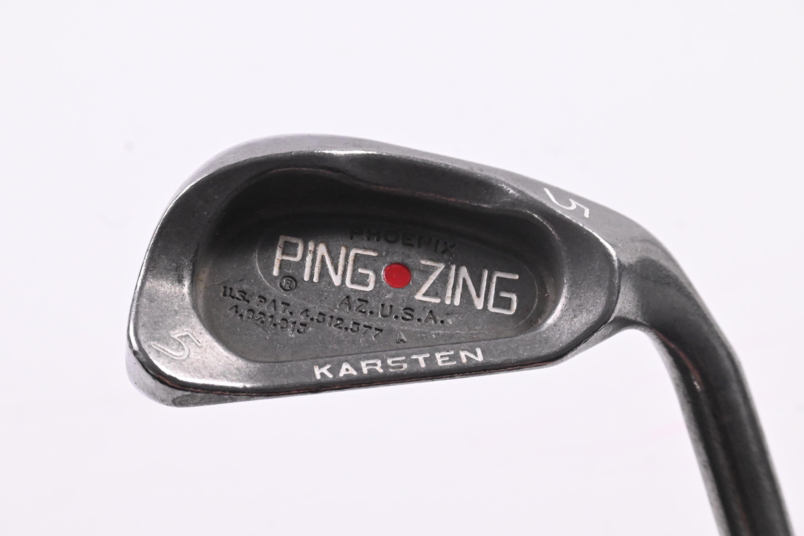 Ping Zing #5 Iron / 27 Degree / Red Dot / Stiff Flex Ping Karsten Shaft