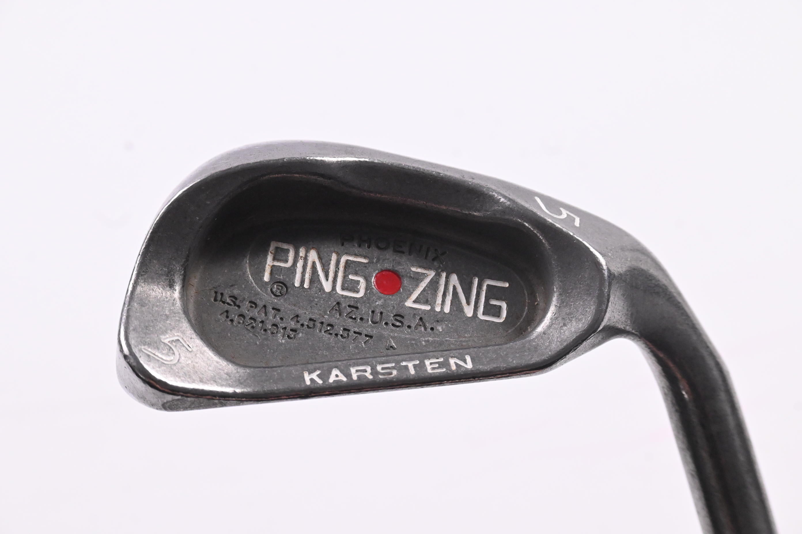 Ping Zing #5 Iron / 27 Degree / Red Dot / Stiff Flex Ping Karsten Shaft