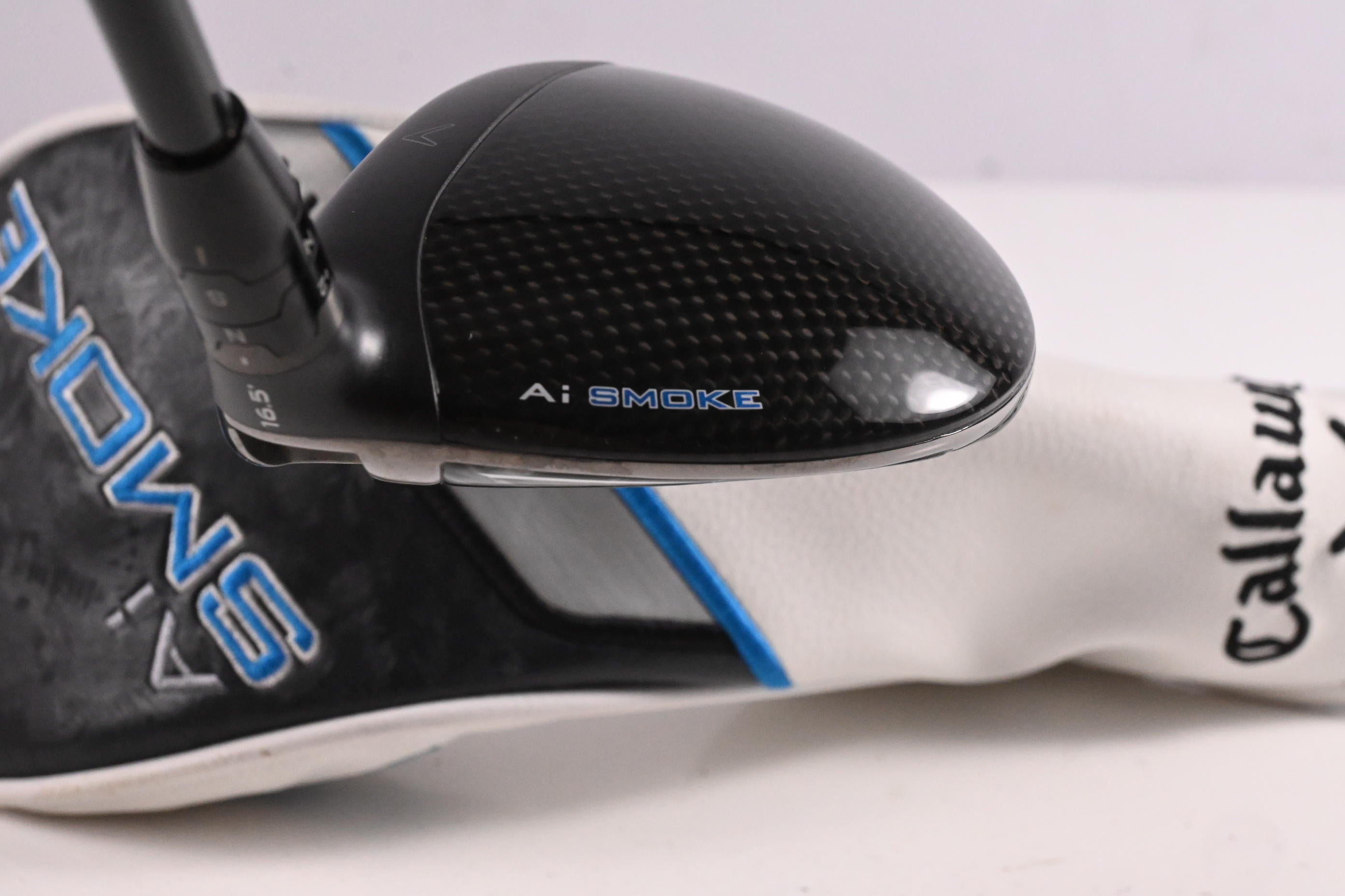 Callaway Paradym Ai Smoke Max #3 Wood / 16.5 Degree / Stiff Flex Denali Black 70