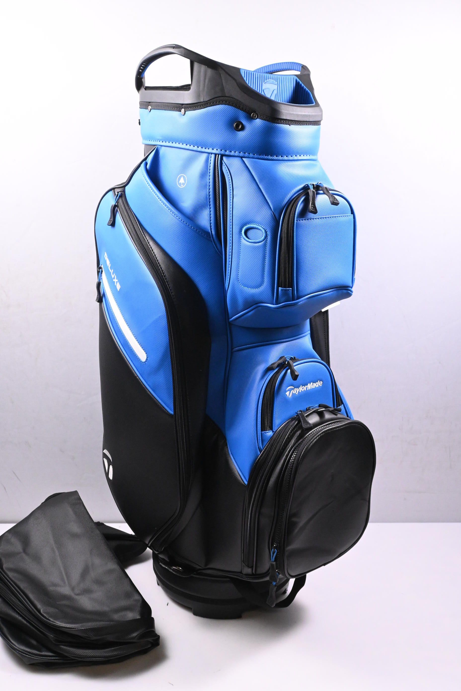 Taylormade Deluxe Cart Bag / 14-Way Divider / Black, Blue