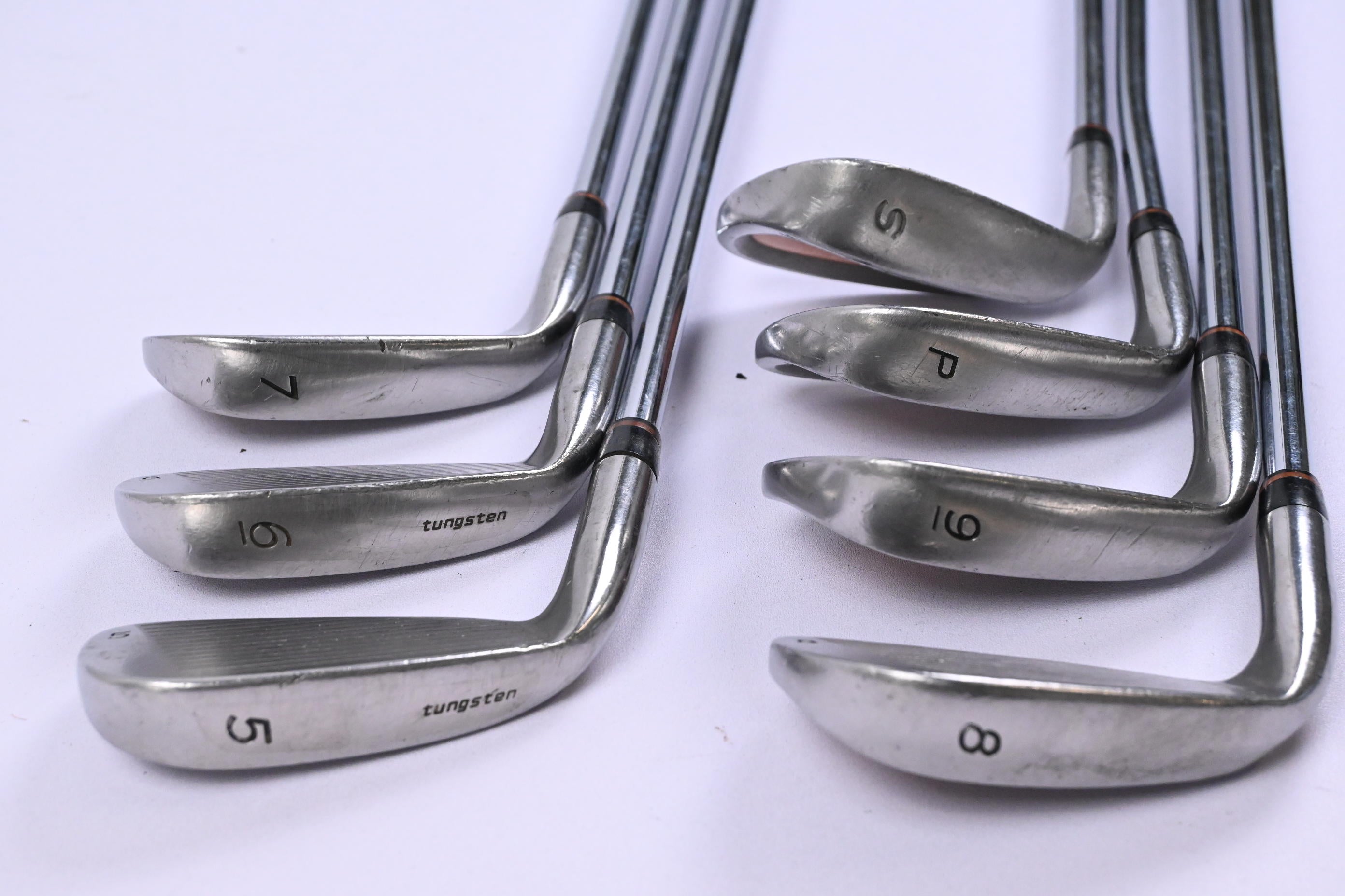 Taylormade Firesole Irons / 5-PW+SW / Regular Flex Rifle 80 Shafts