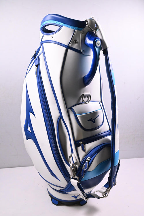 Mizuno Tour Bag / 6-Way Divider / White, Blue