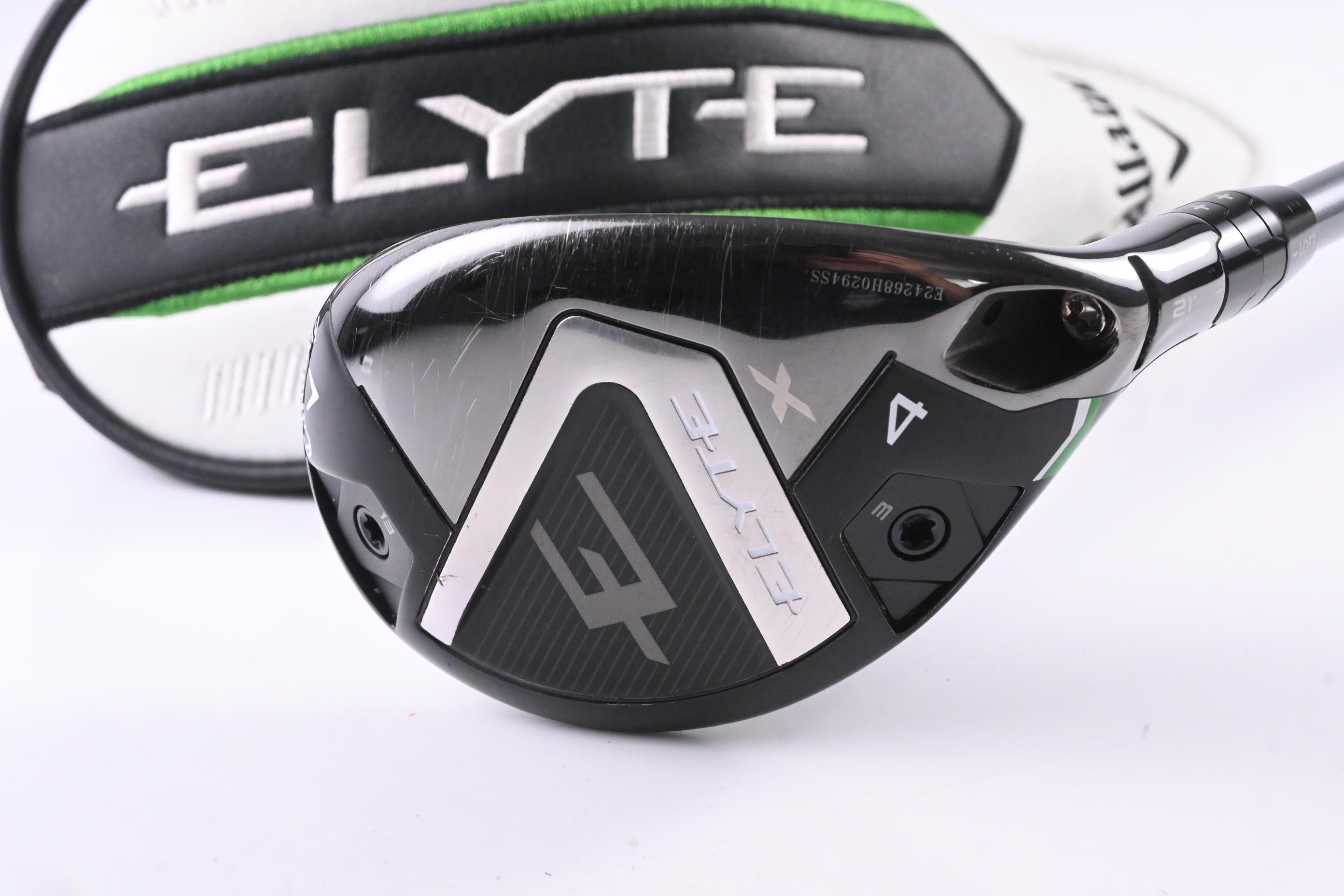 Callaway Elyte X #4 Hybrid / 21 Degree / Regular Flex Denali Charcoal 60 Shaft