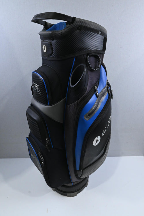 Motocaddy Pro Series Cart Bag / 14-Way / Black, Blue