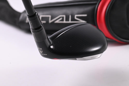 Taylormade Stealth Plus #4 Hybrid / 22 Degree / Stiff Flex HZRDUS RDX Smoke Red