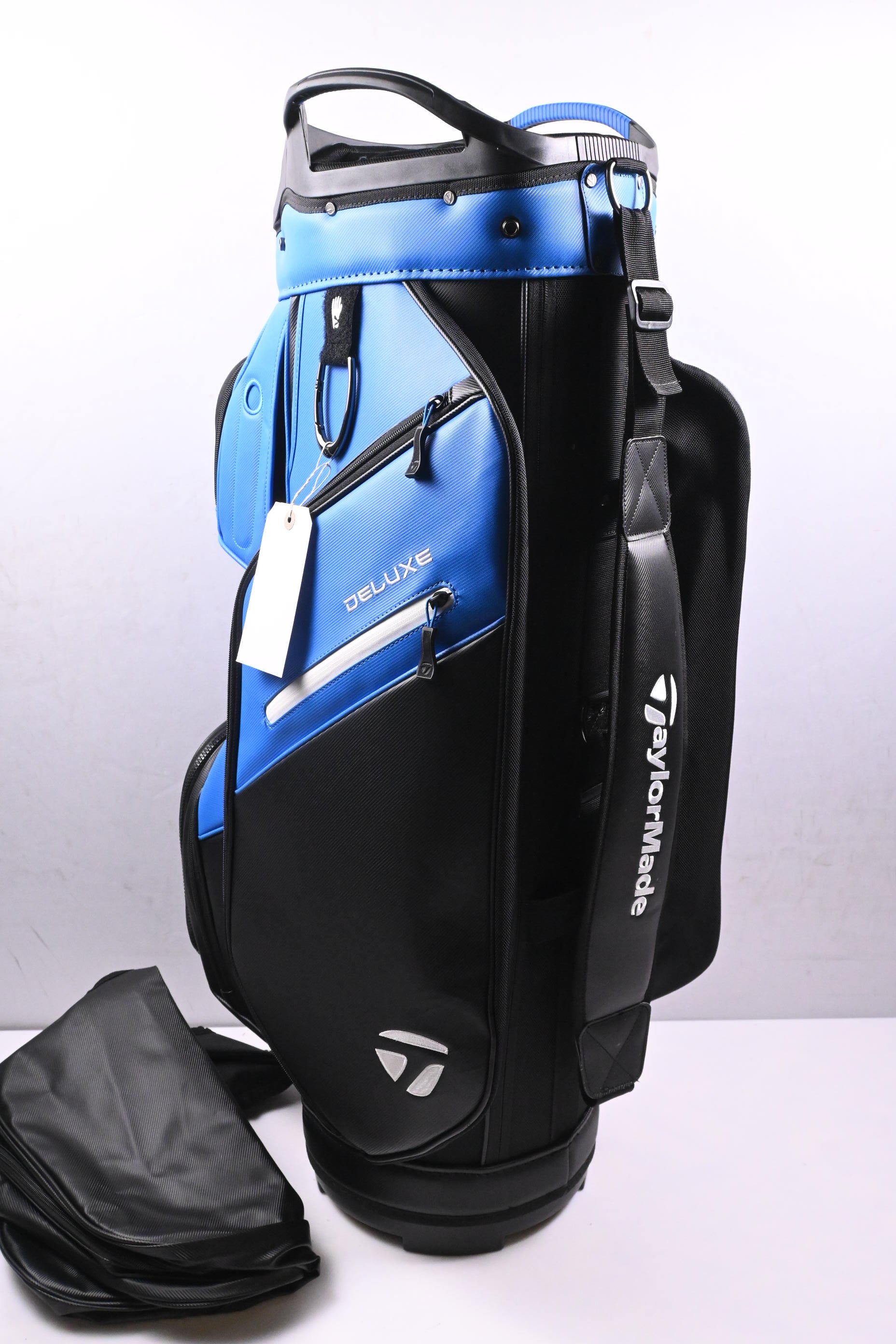Taylormade Deluxe Cart Bag / 14-Way Divider / Black, Blue
