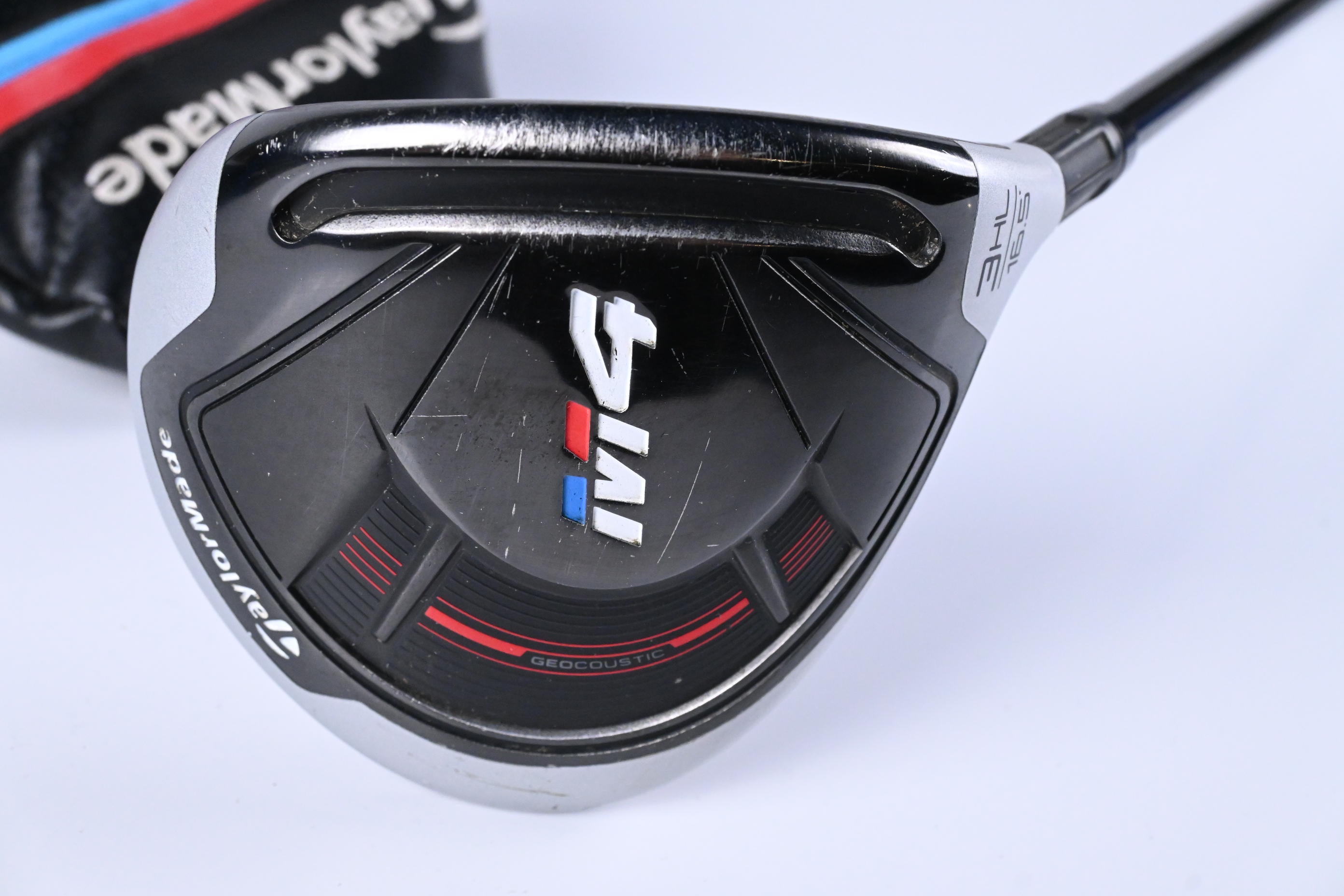 Taylormade M4 #3 Wood / 16.5 Degree / Stiff Flex Fujikura Atmos Red 6 Shaft