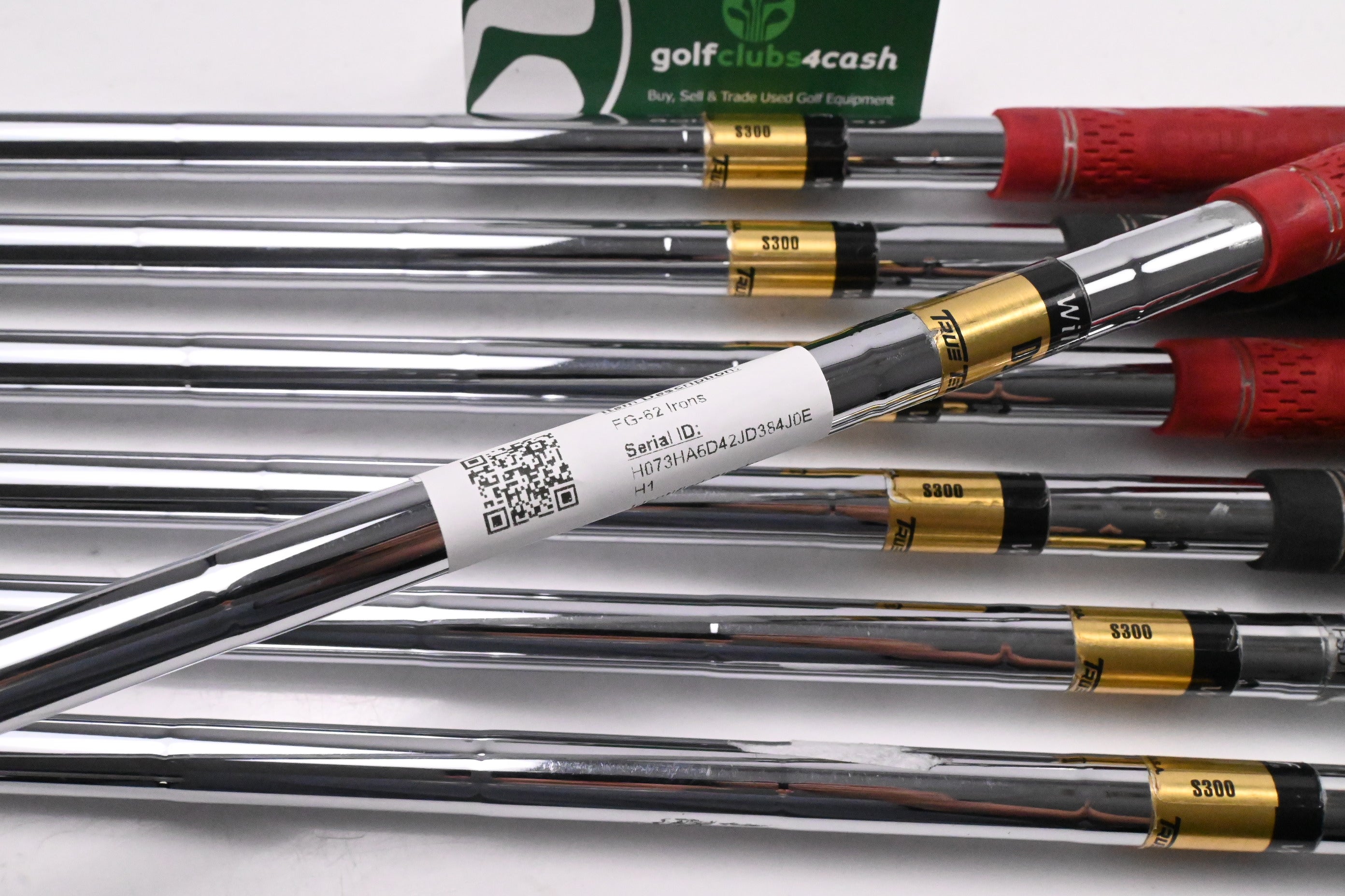Wilson FG-62 Irons / 4-PW / Stiff Flex Dynamic Gold S300 Shafts