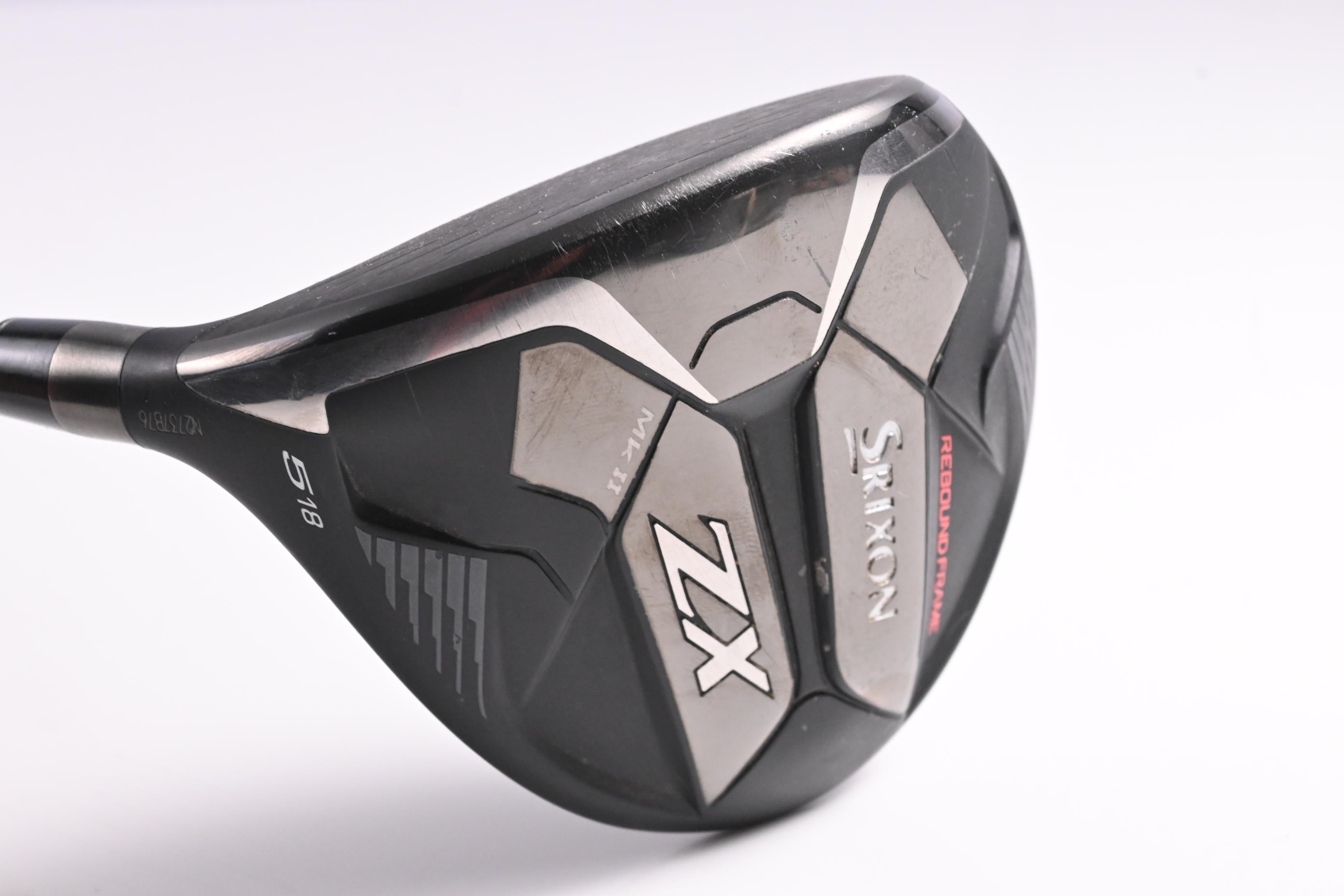 Left Hand Srixon ZX Mk II 2023 #5 Wood / 18 Degree / Regular Flex HZRDUS RDX 60