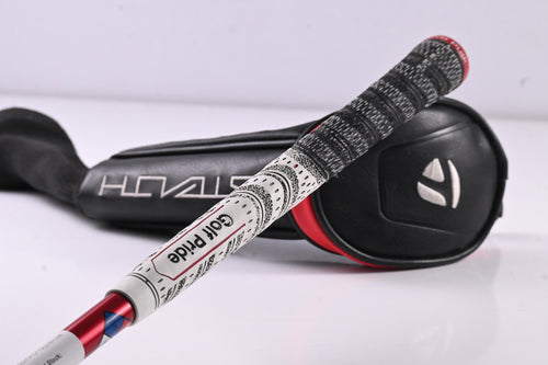 Taylormade Stealth Plus #4 Hybrid / 22 Degree / Stiff Flex HZRDUS RDX Smoke Red