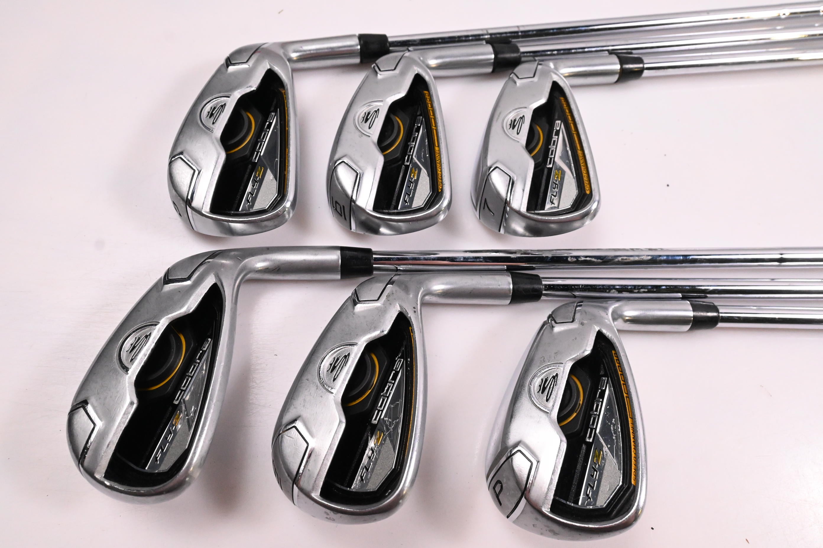 Cobra Fly-Z Irons / 5-PW / Regular Flex Cobra FLY-Z Steel Shafts