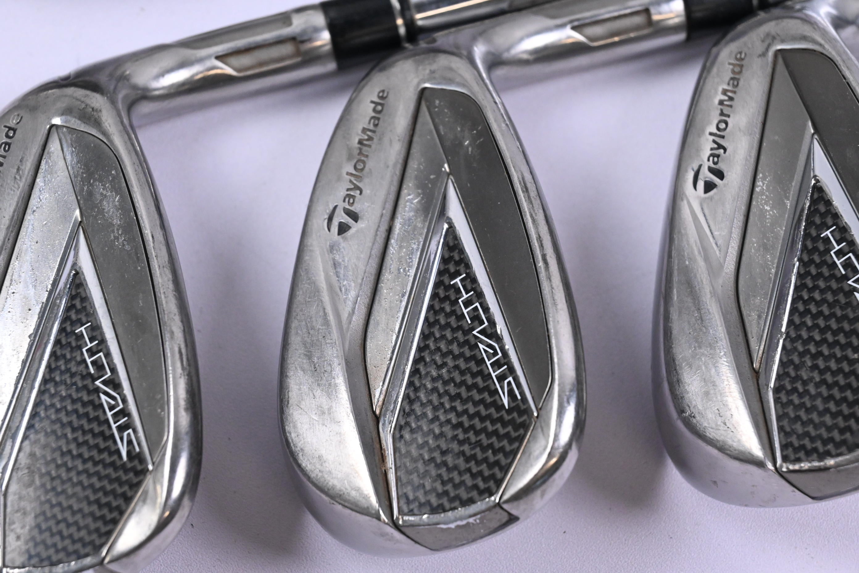 Taylormade Stealth Irons / 6-PW+GW / Regular Flex KBS Tour Lite Shafts