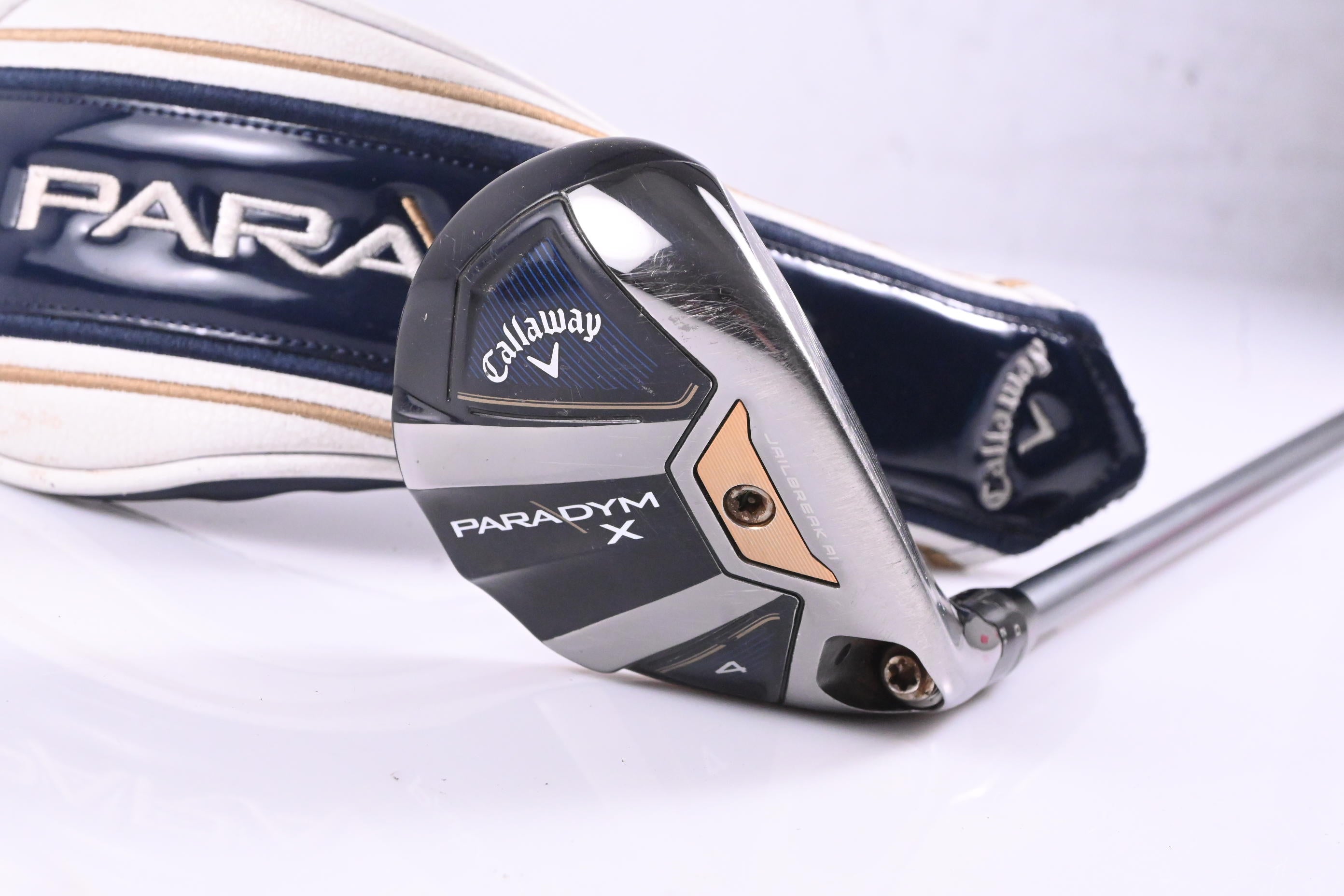 Callaway Paradym X #4 Hybrid / 21 Degree / Regular Flex HZRDUS Silver 65 Shaft