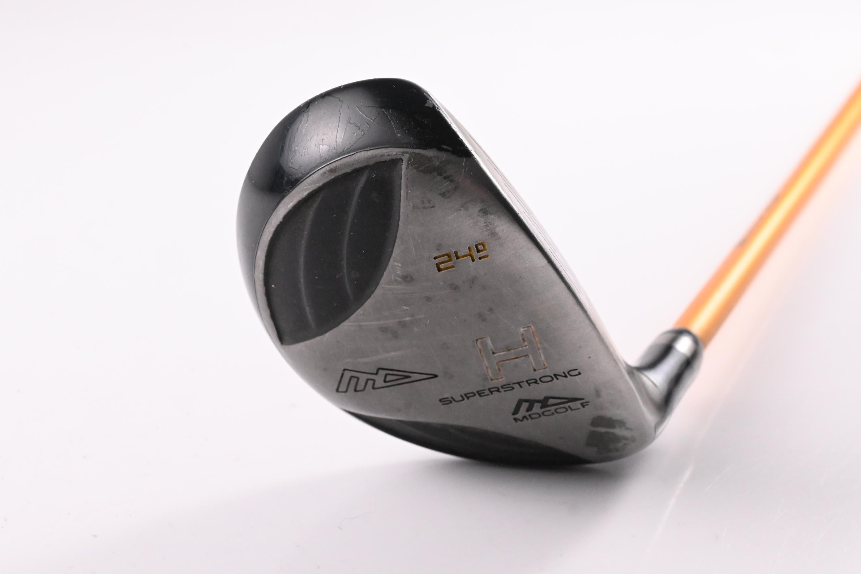 MD Golf Superstrong #4 Hybrid / 24 Degree / Regular Flex Proforce 65 Shaft