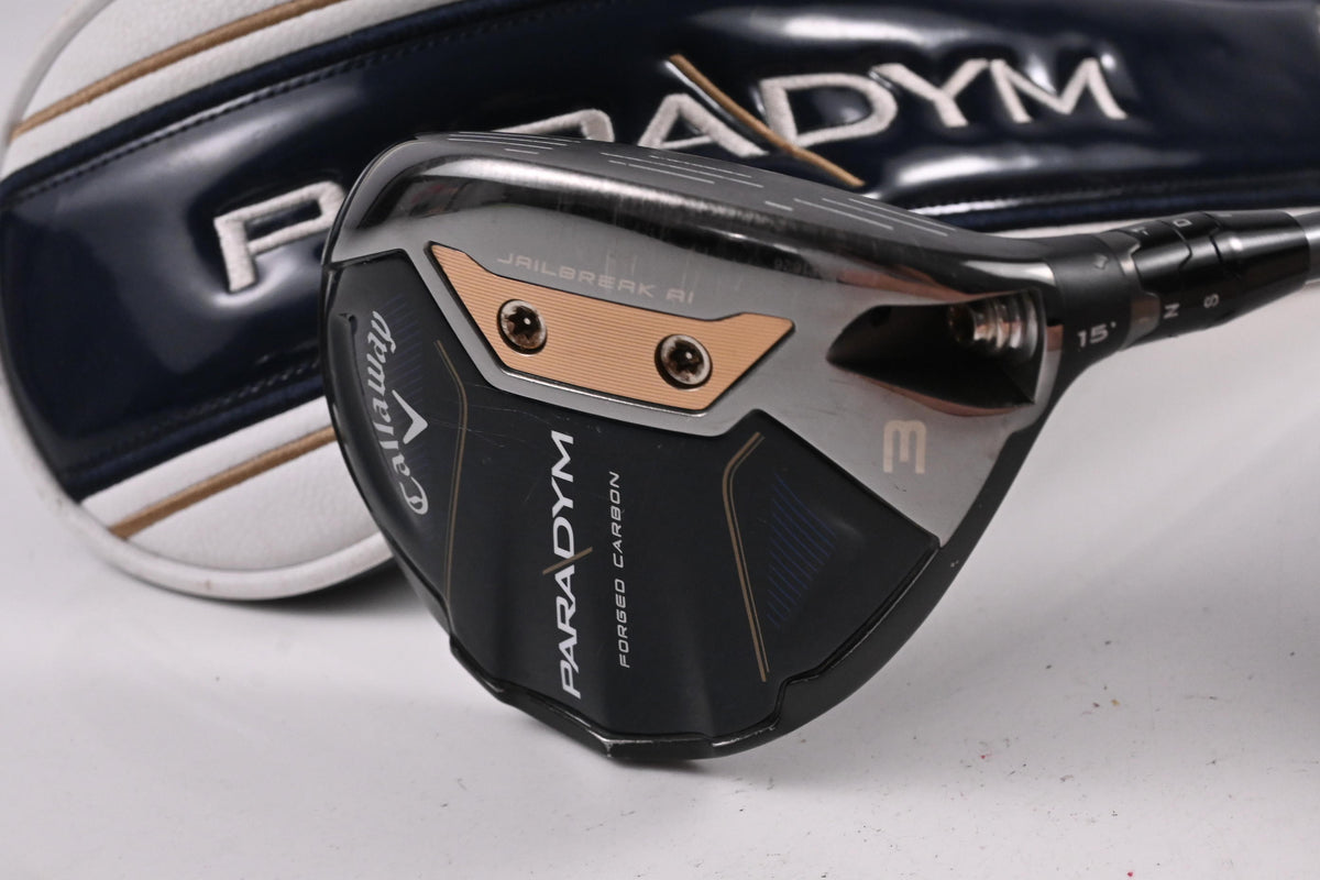 Callaway Paradym #3 Wood / 15 Degree / X-Flex Denali Charcoal 70 Shaft